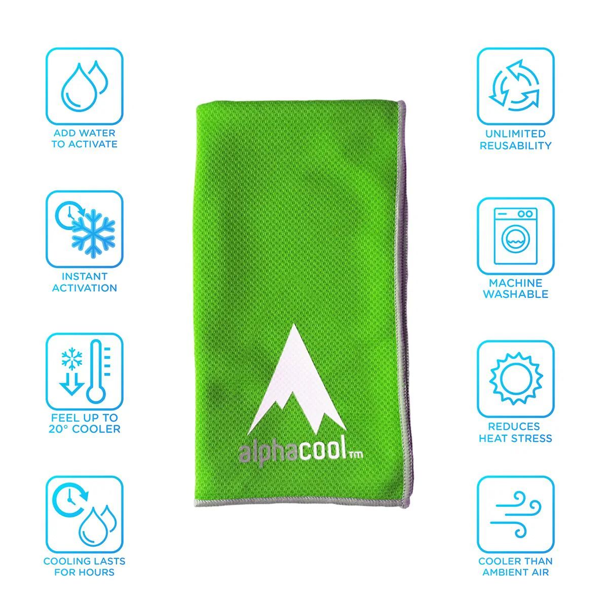 AlphaCool Mesh Cooling Towel 2-Pack product image