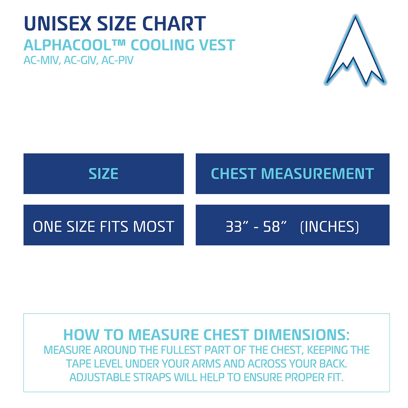 AlphaCool Original Cooling Ice Vest product image