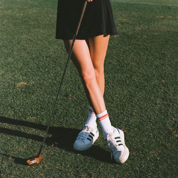 Sierra Madre Women's Half Crew Retro Golf Socks product image