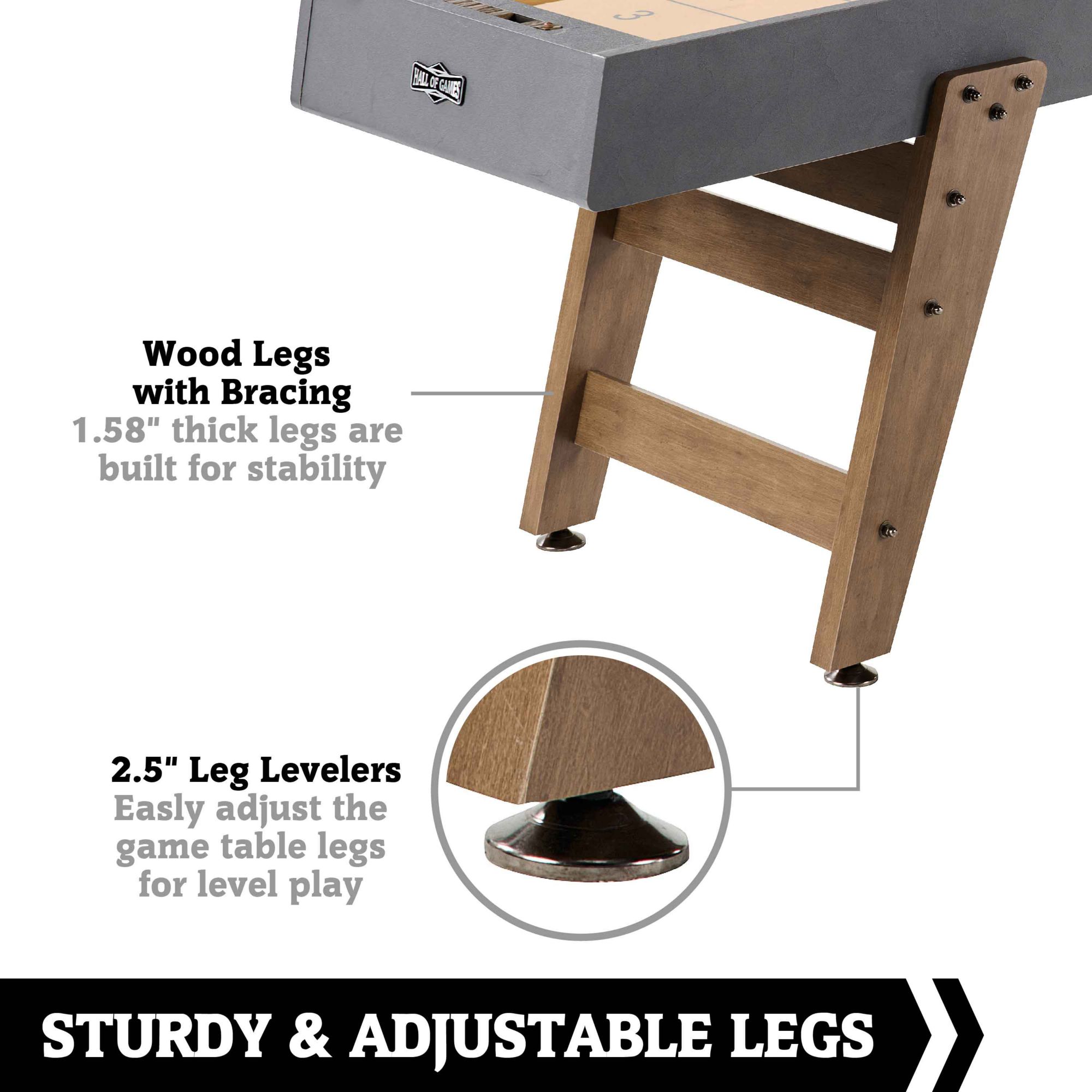 Hall of Games Kinwood Shuffleboard Table product image