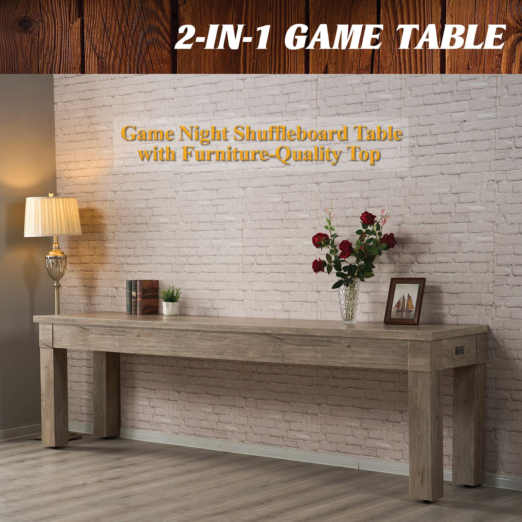 Barrington Billiards 9' Monteray Shuffleboard Table product image