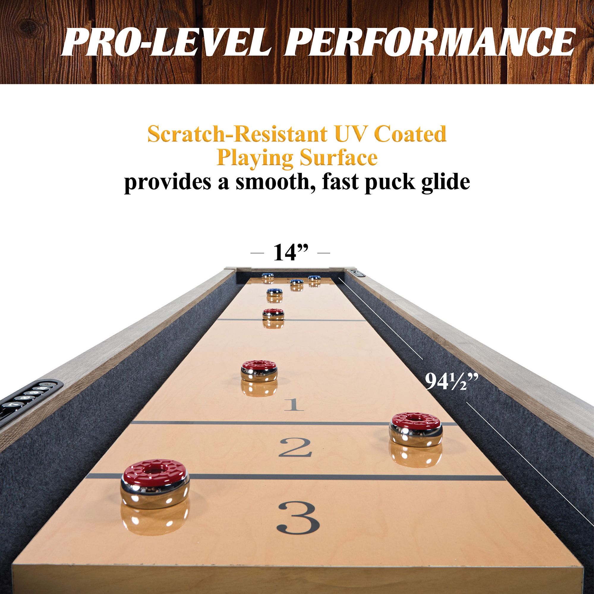 Barrington Billiards 9' Monteray Shuffleboard Table product image