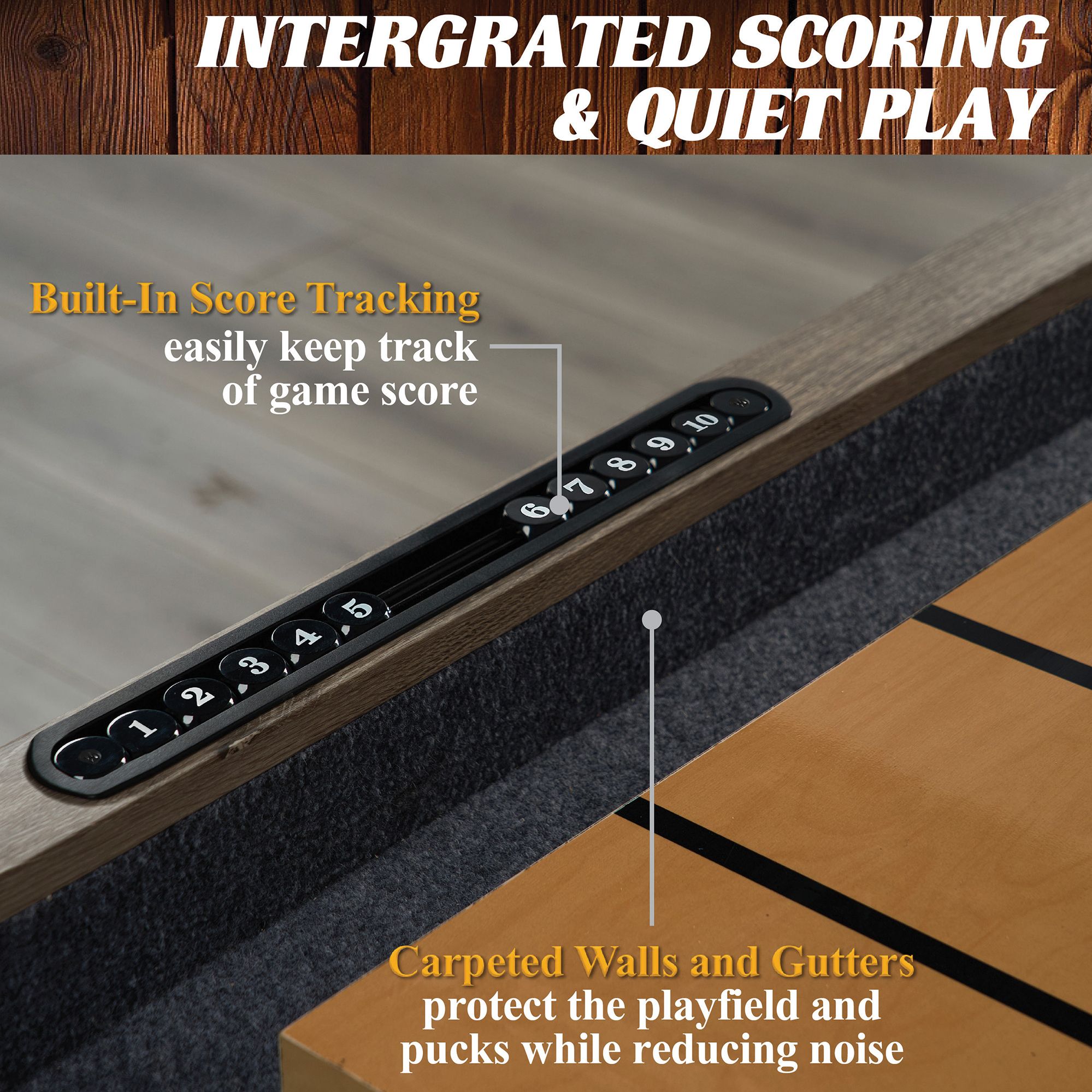 Barrington Billiards 9' Monteray Shuffleboard Table product image