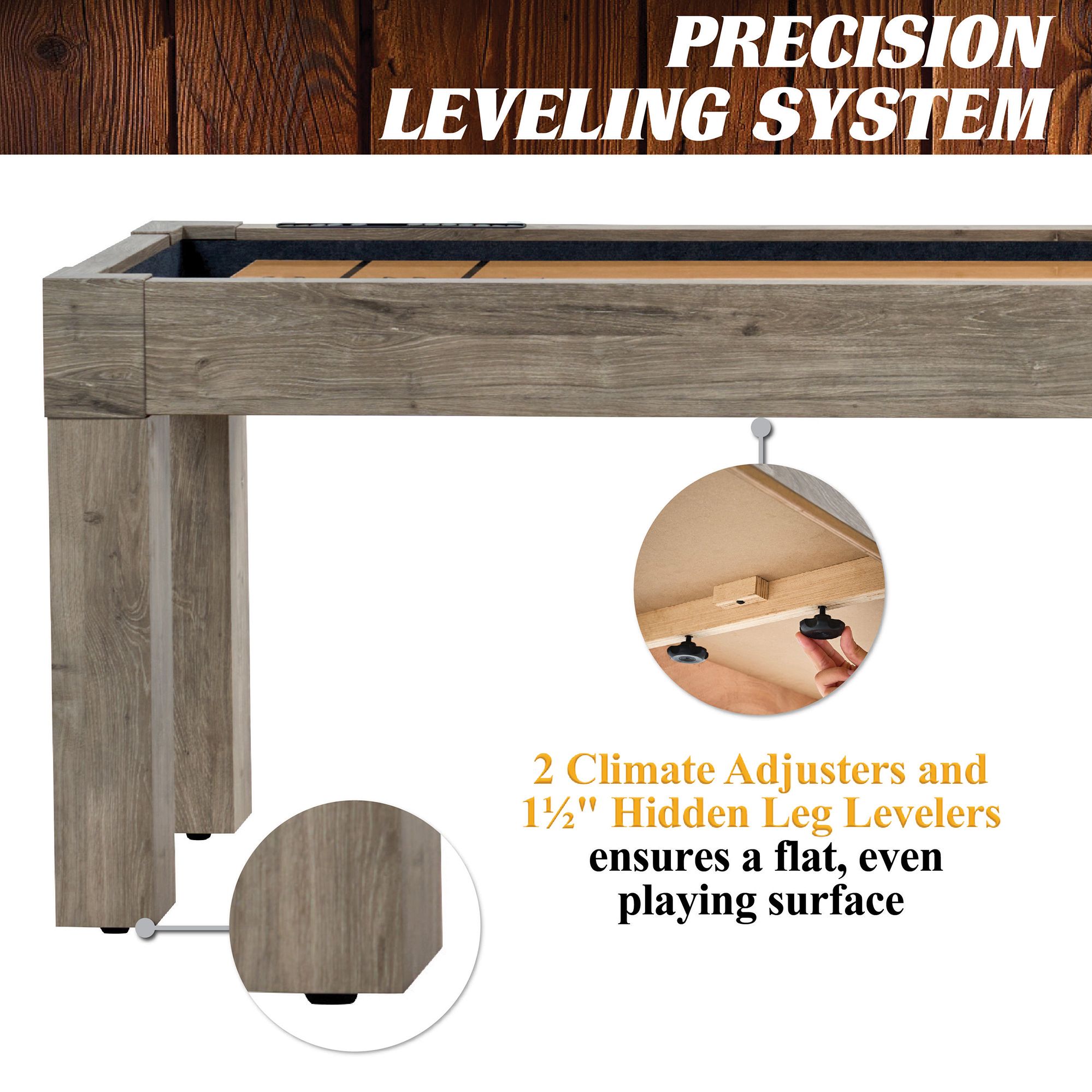 Barrington Billiards 9' Monteray Shuffleboard Table product image