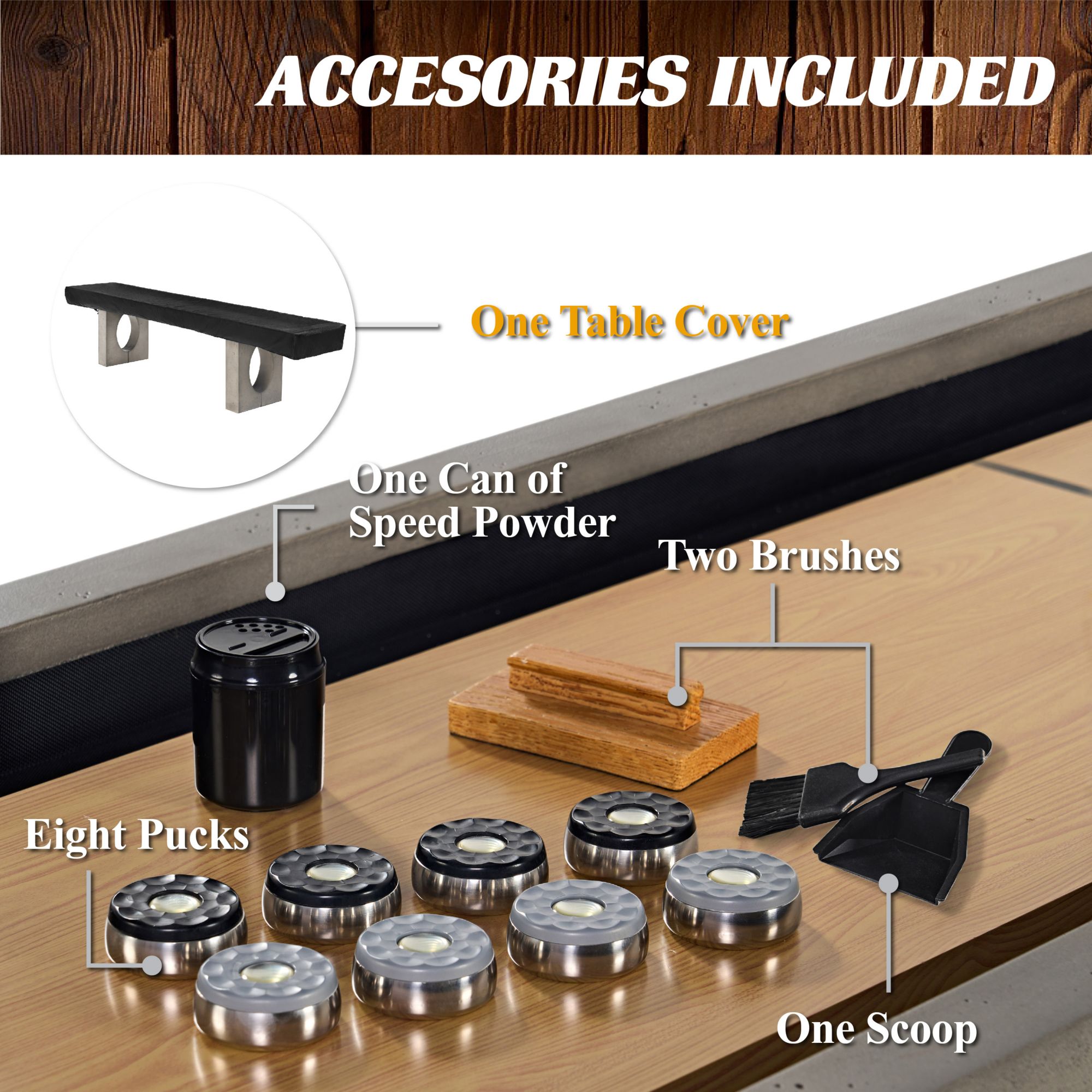 Barrington Billiards Aurora Shuffleboard Table product image