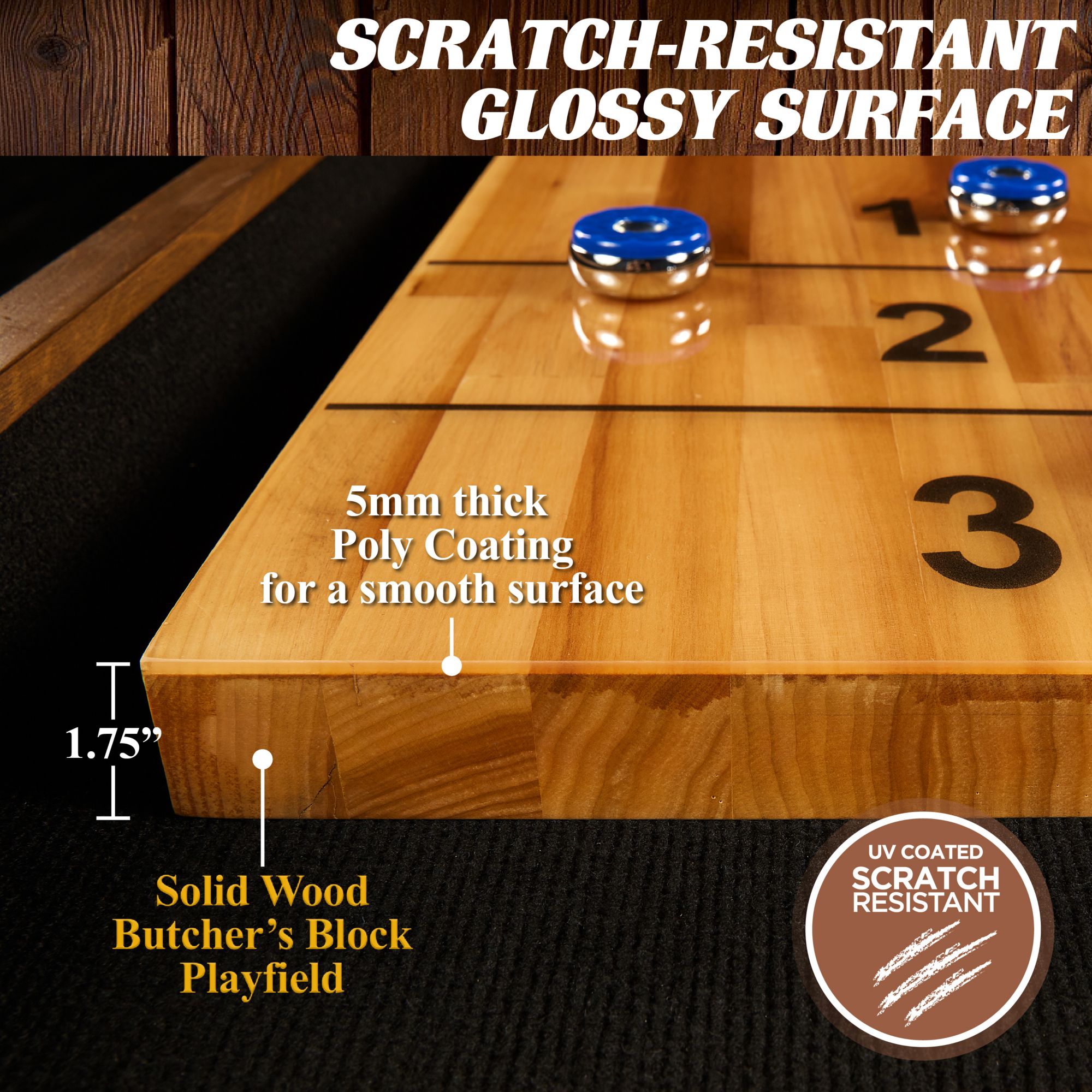 Barrington Billiards Urban 12' Shuffleboard Table product image