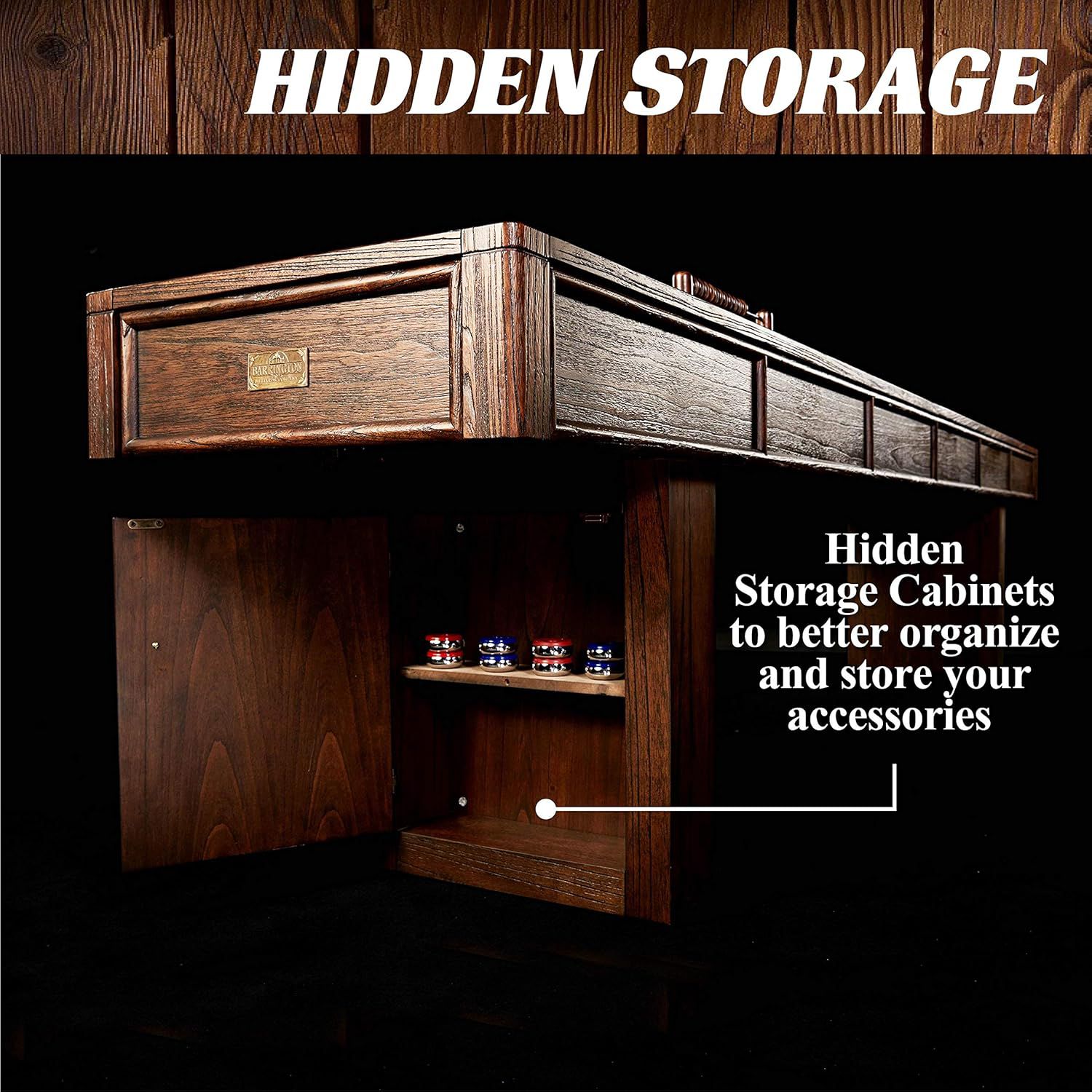 Barrington Billiards Webster Shuffleboard Table product image