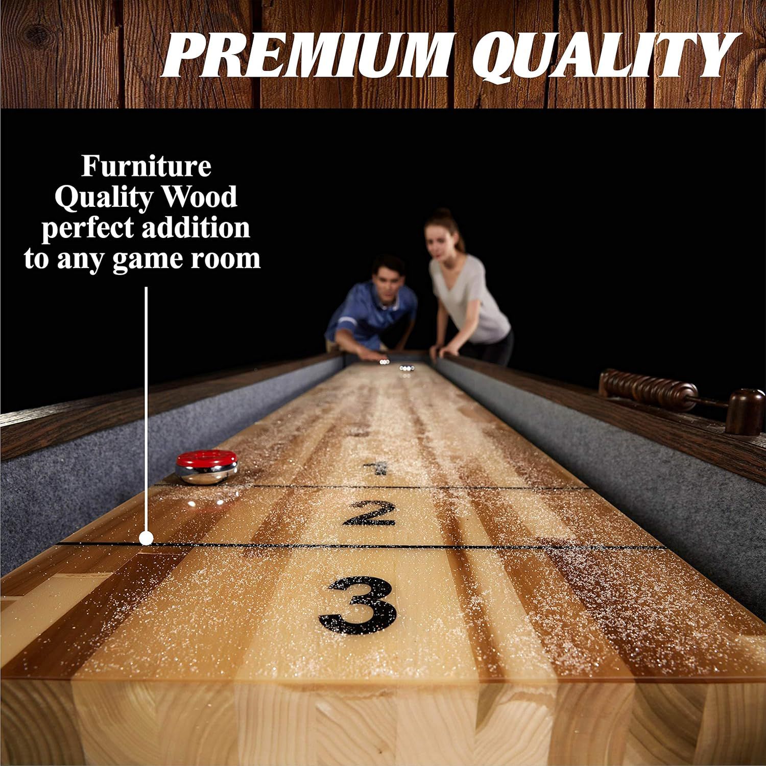 Barrington Billiards Webster Shuffleboard Table product image