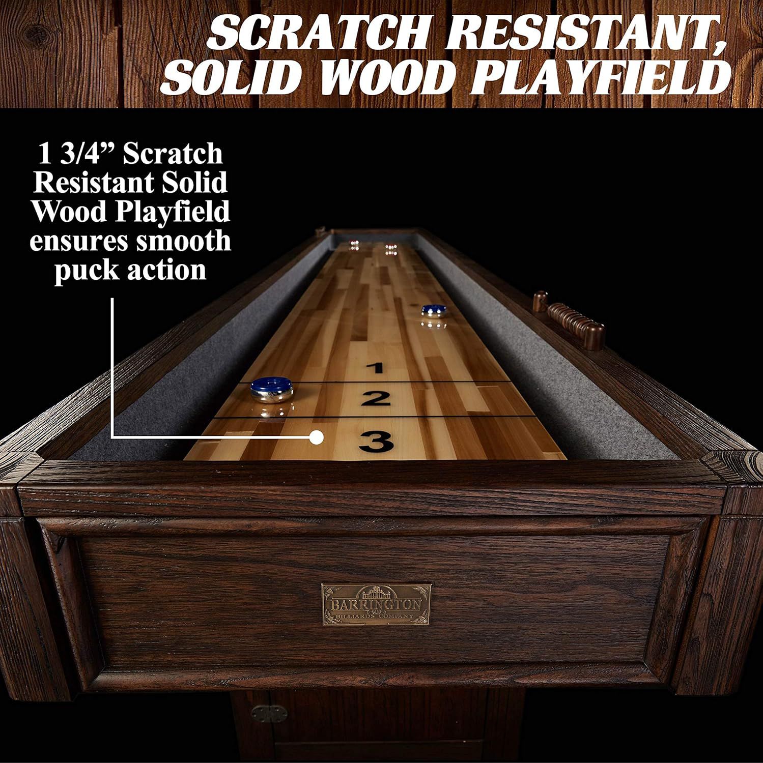Barrington Billiards Webster Shuffleboard Table product image