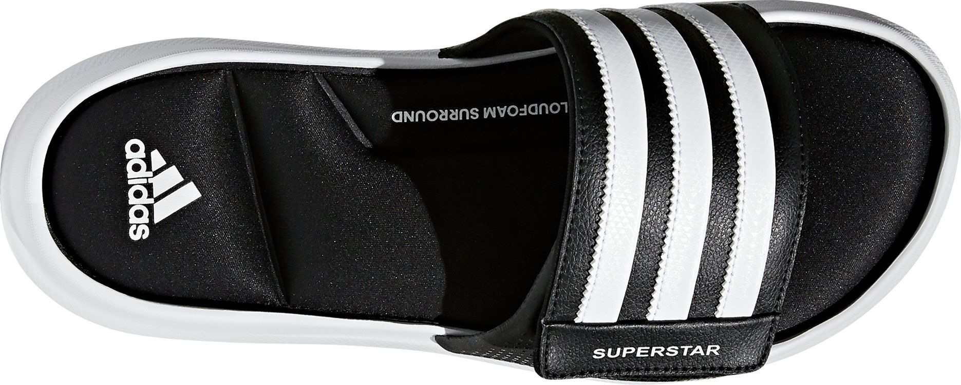 adidas Men's Superstar 5G Adjustable Slides product image