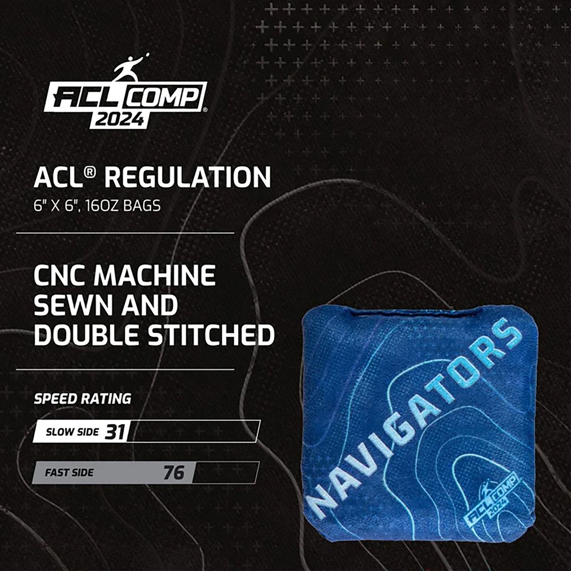 American Cornhole League ACL Comp Navigator Cornhole Bags product image