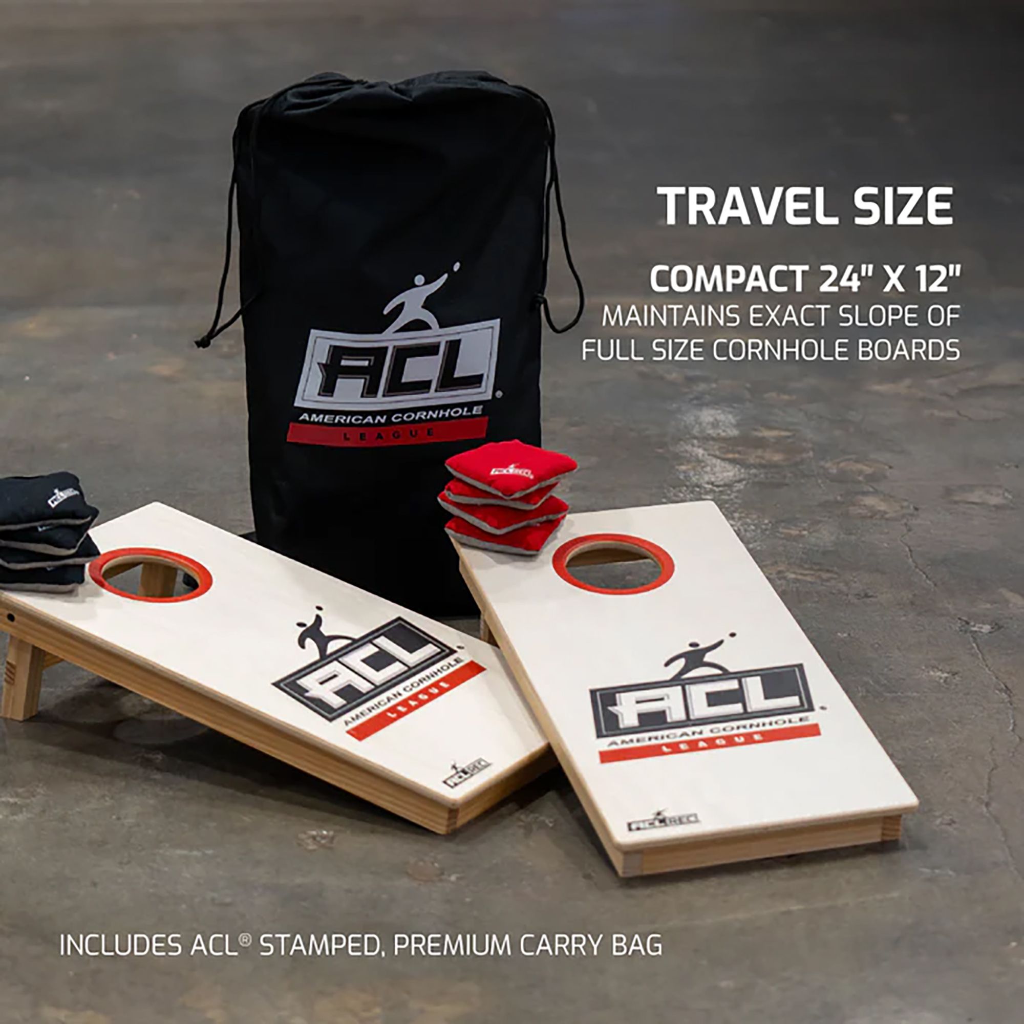 American Cornhole League ACL Rec Mini 1' x 2' Cornhole Boards with Bags product image