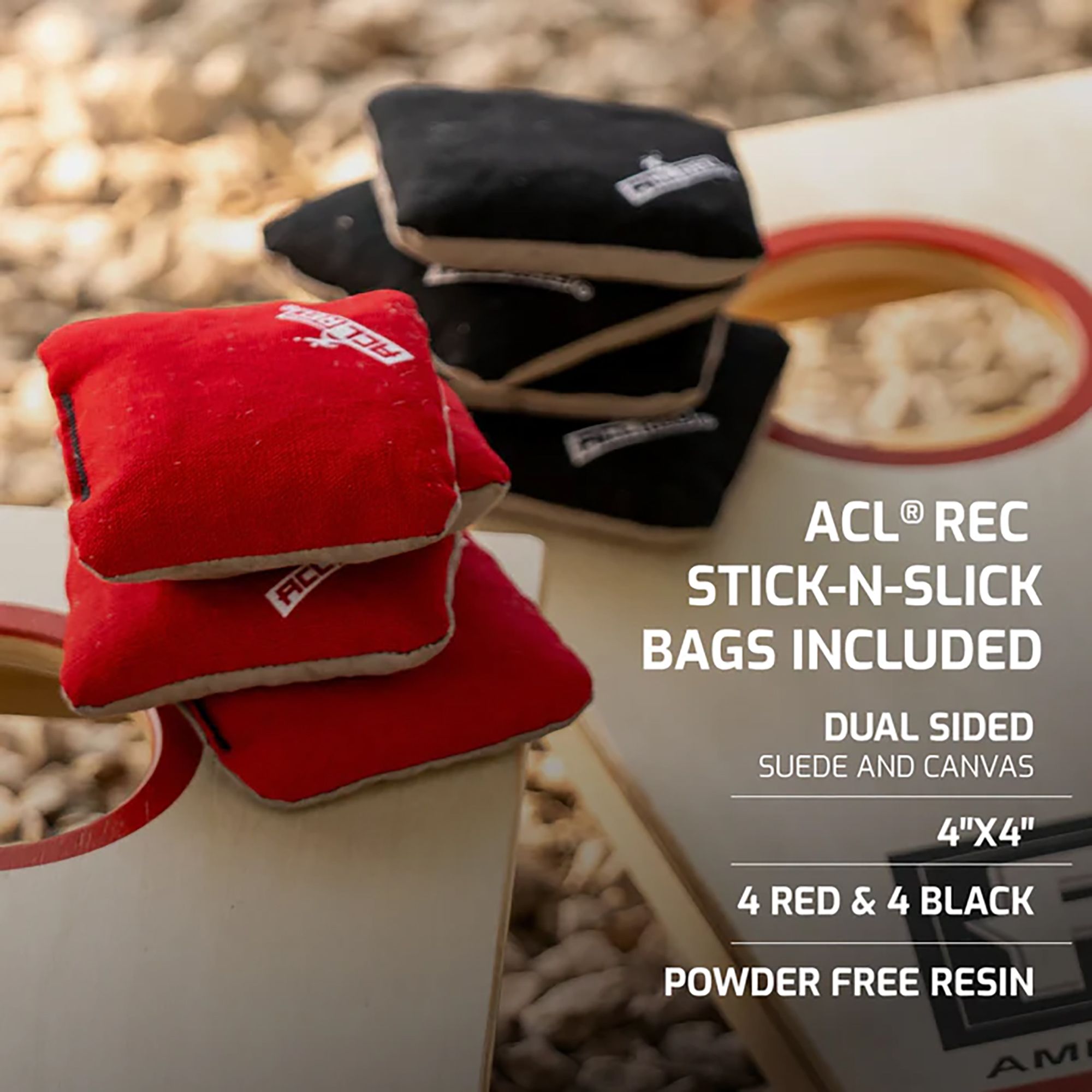 American Cornhole League ACL Rec Mini 1' x 2' Cornhole Boards with Bags product image