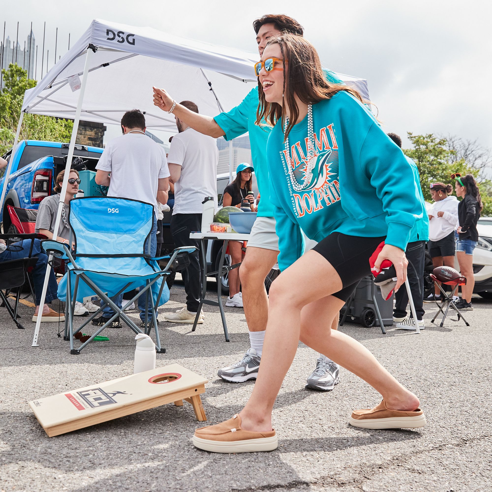 American Cornhole League ACL Rec Mini 1' x 2' Cornhole Boards with Bags product image