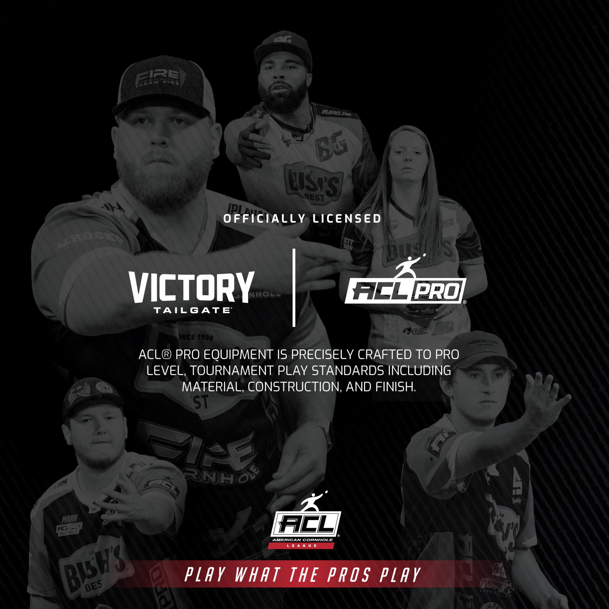 American Cornhole League 4-Pack Pro Slide Rite Cornhole Bean Bags product image