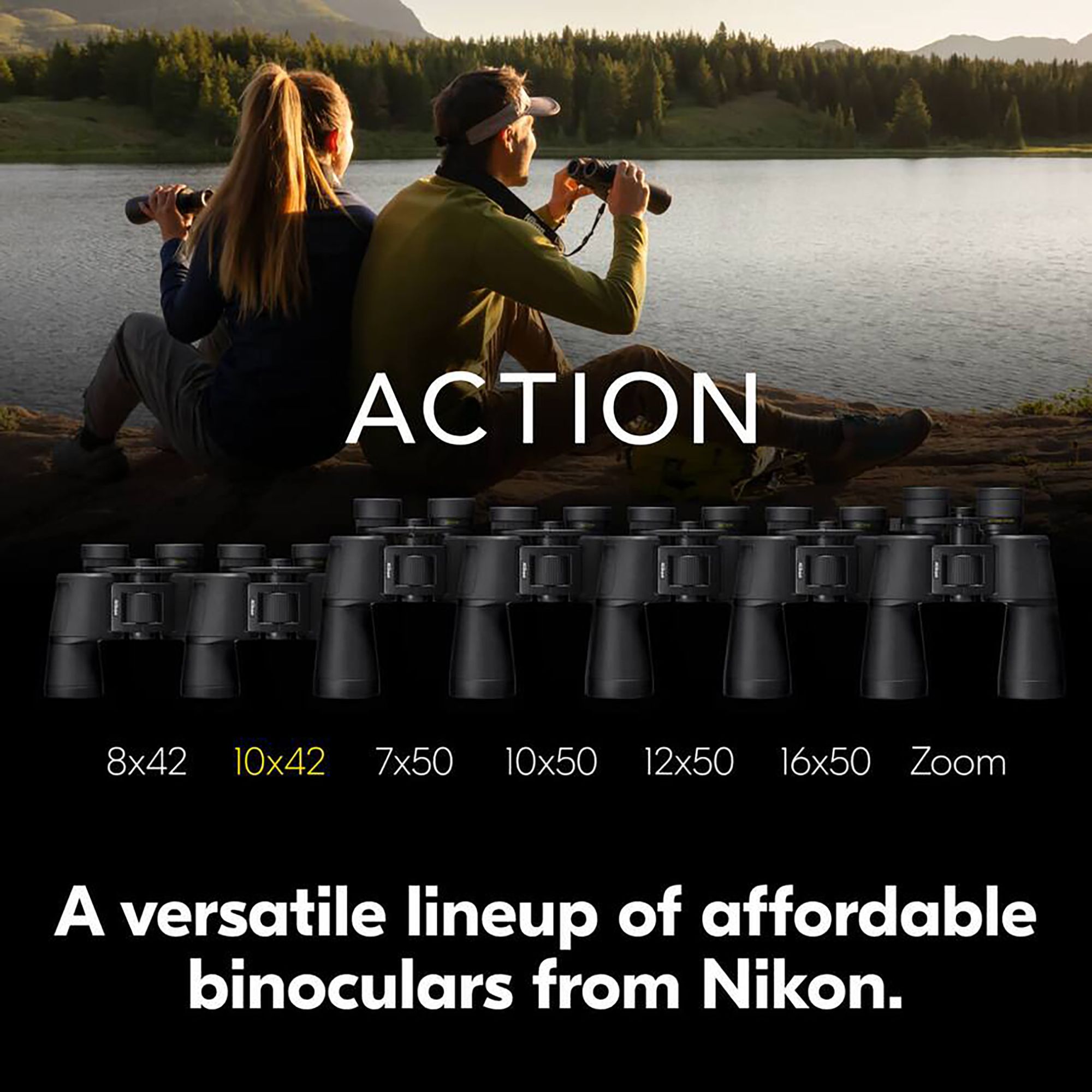Nikon Action 10x42 Binoculars product image