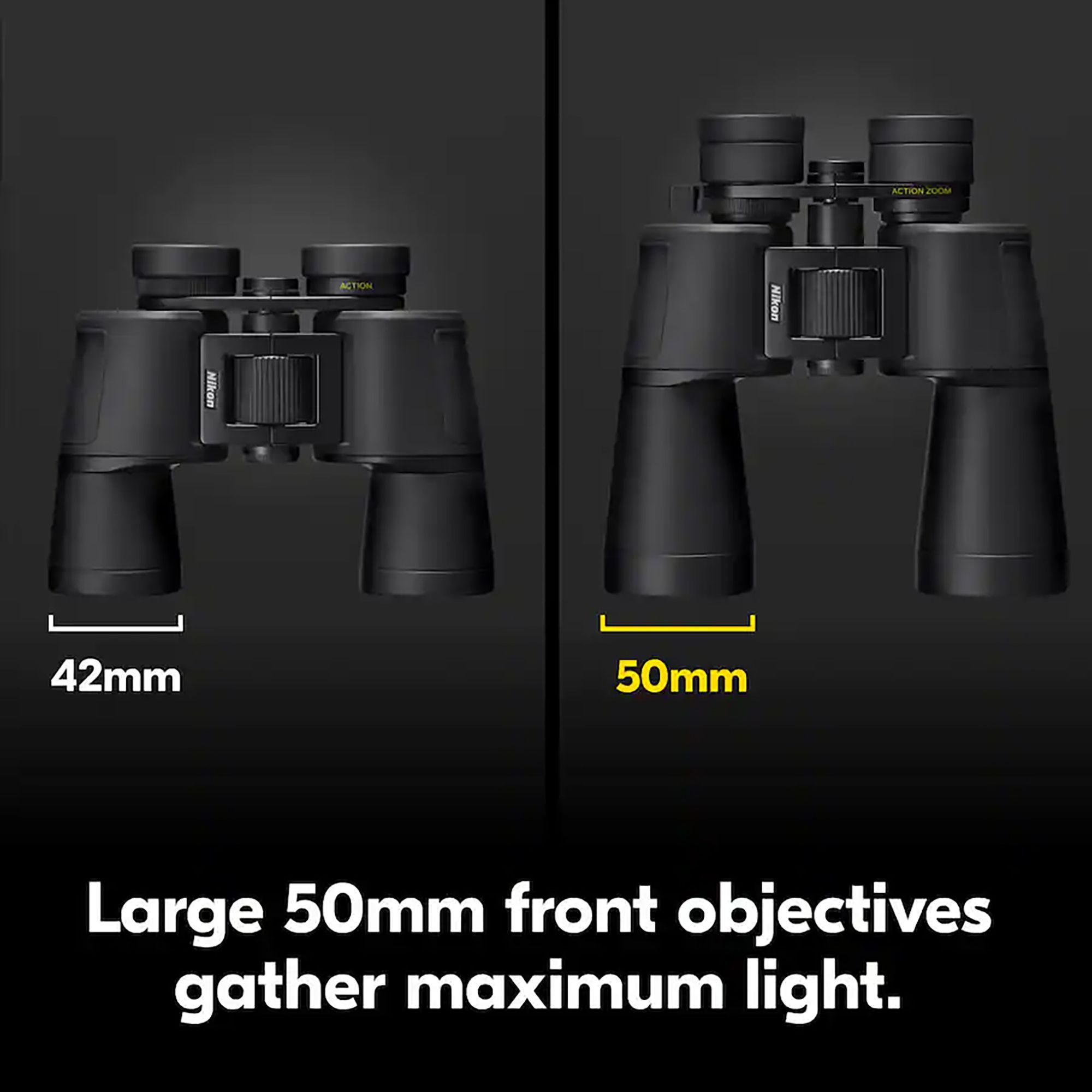 Nikon Action Zoom 10-22x50 Binoculars product image