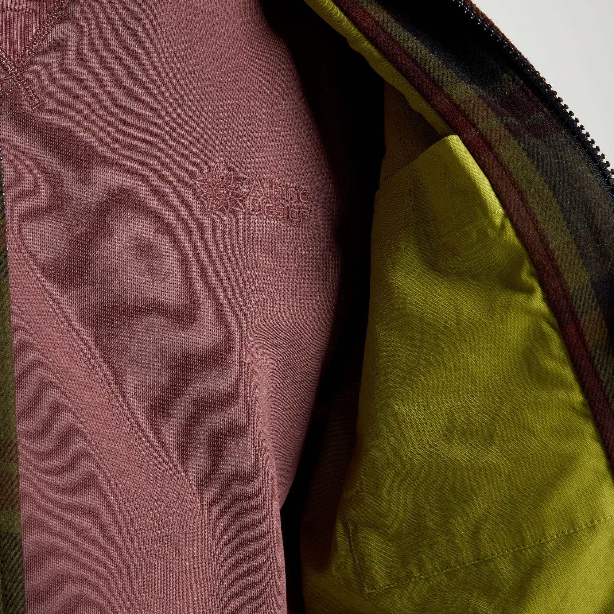 Alpine Design Men's Plaid Zip Jacket product image