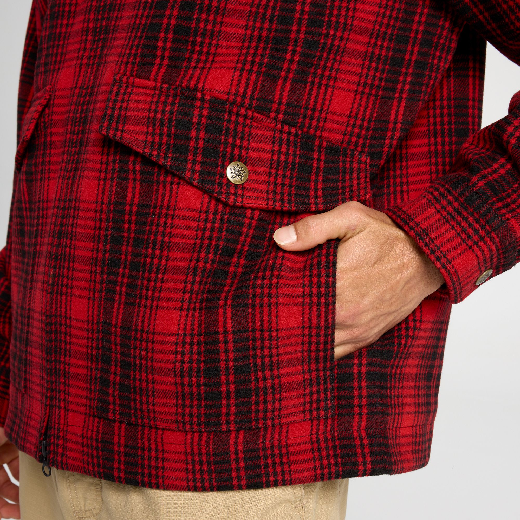 Alpine Design Men's Plaid Zip Jacket product image