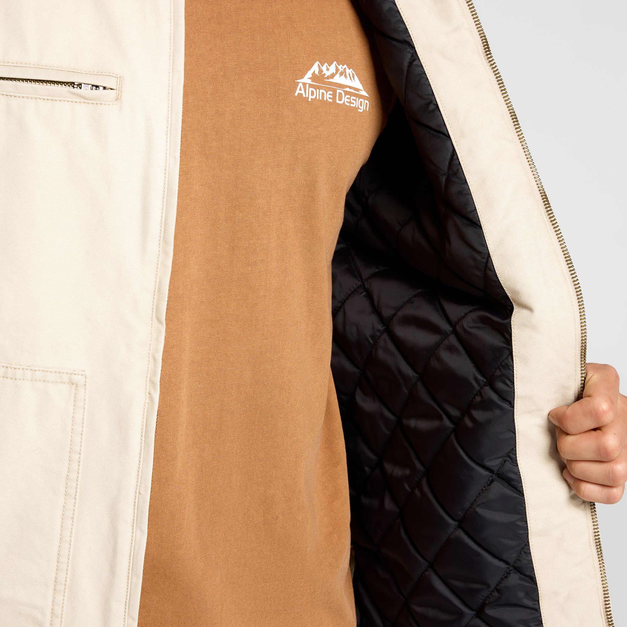 Alpine Design Men's Zip Canvas Jacket product image