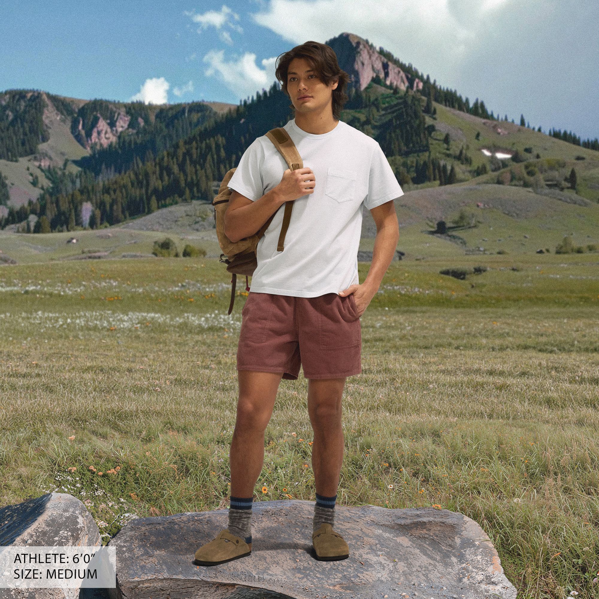 Alpine Design Men's Hike Short Sleeve Solid Pocket T-Shirt product image