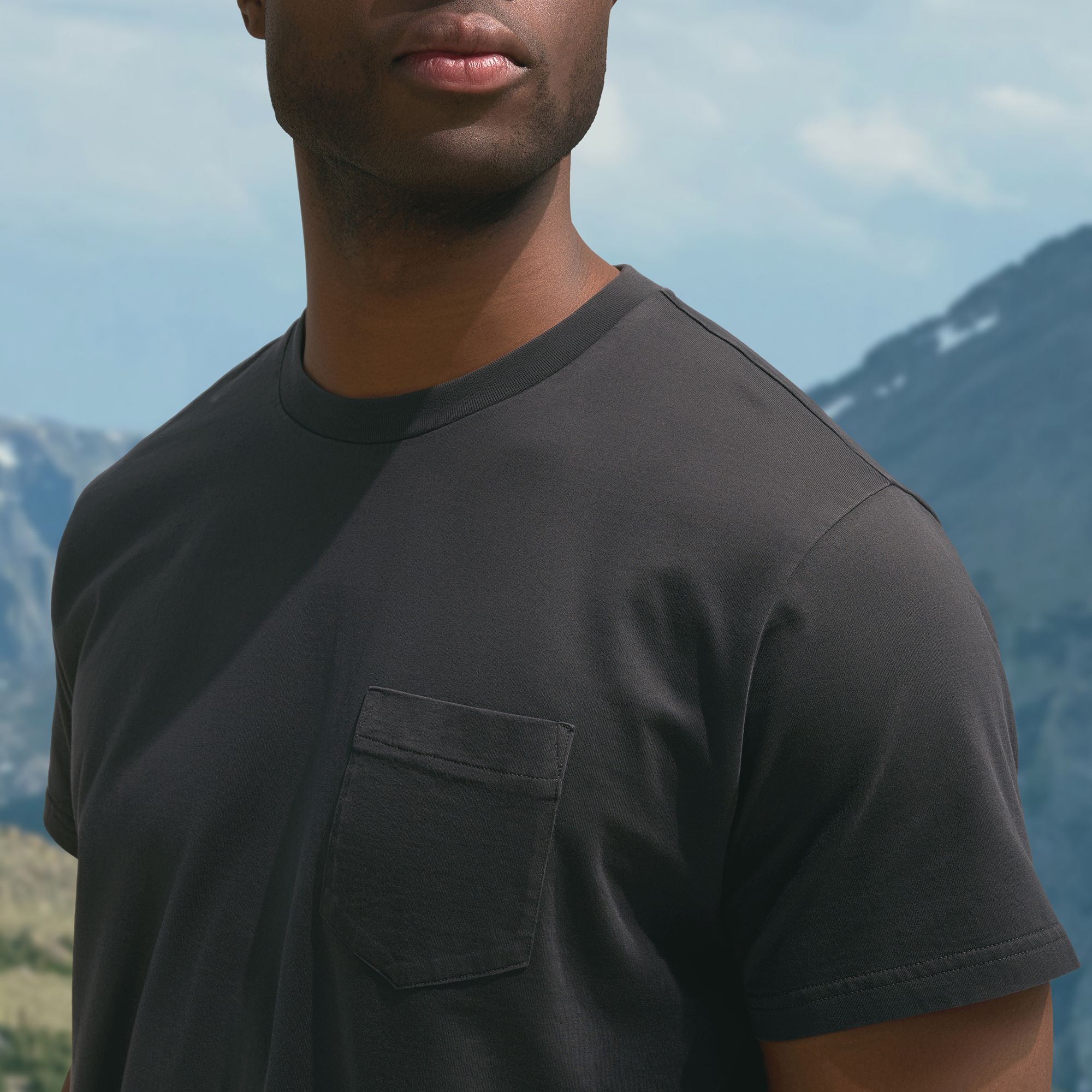 Alpine Design Men's Hike Short Sleeve Solid Pocket T-Shirt product image