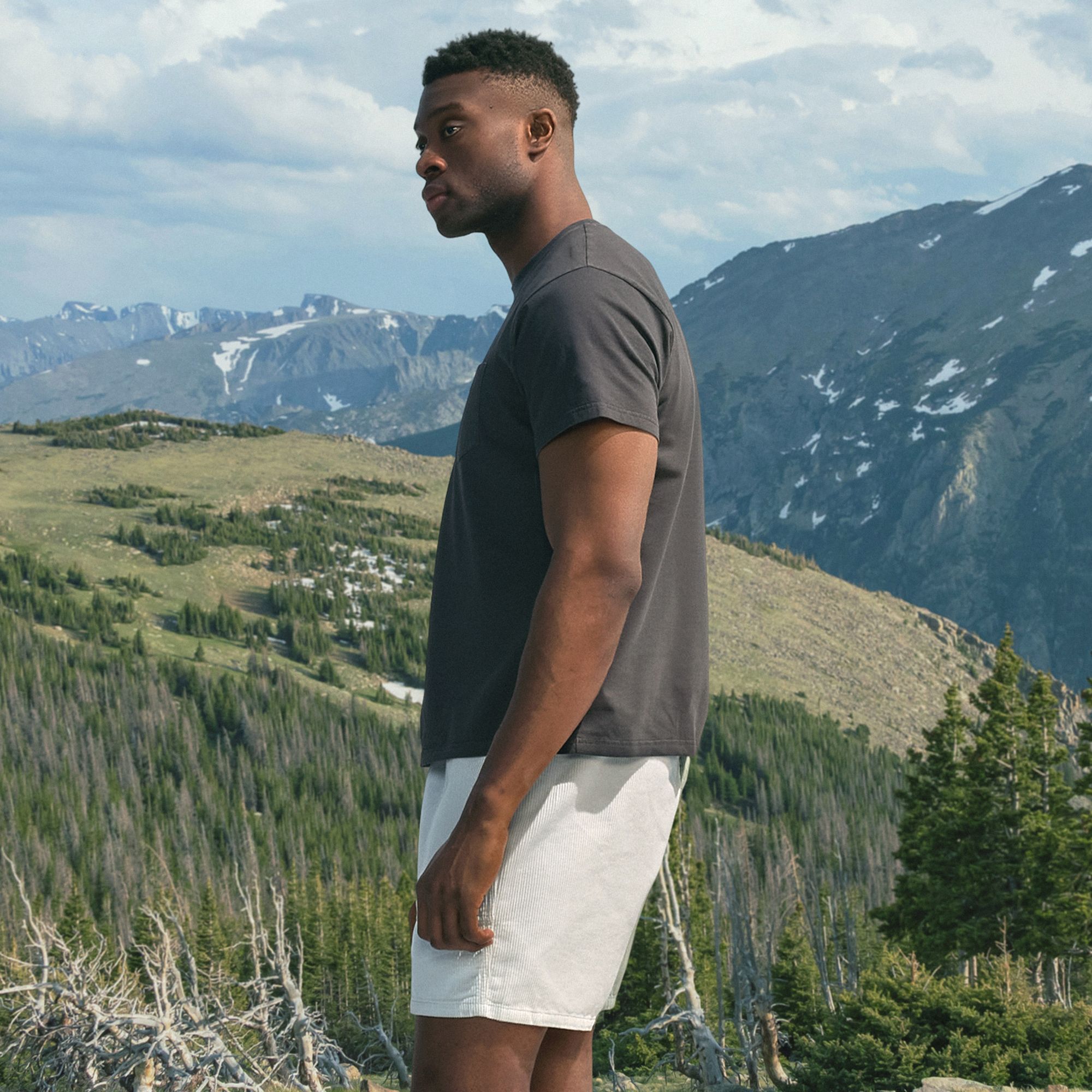 Alpine Design Men's Hike Short Sleeve Solid Pocket T-Shirt product image
