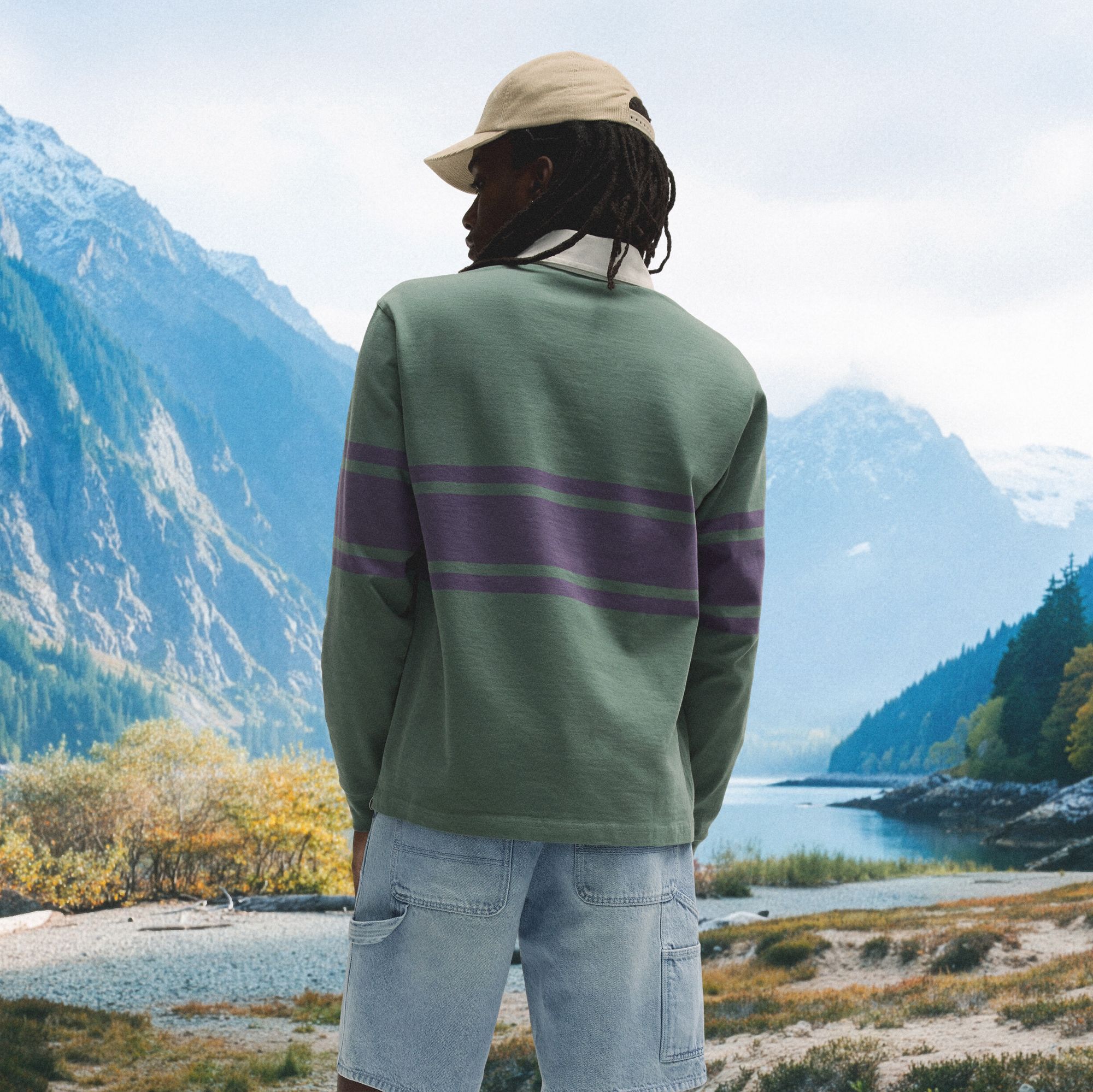 Alpine Design Men's Long Sleeve Rugby Tee product image