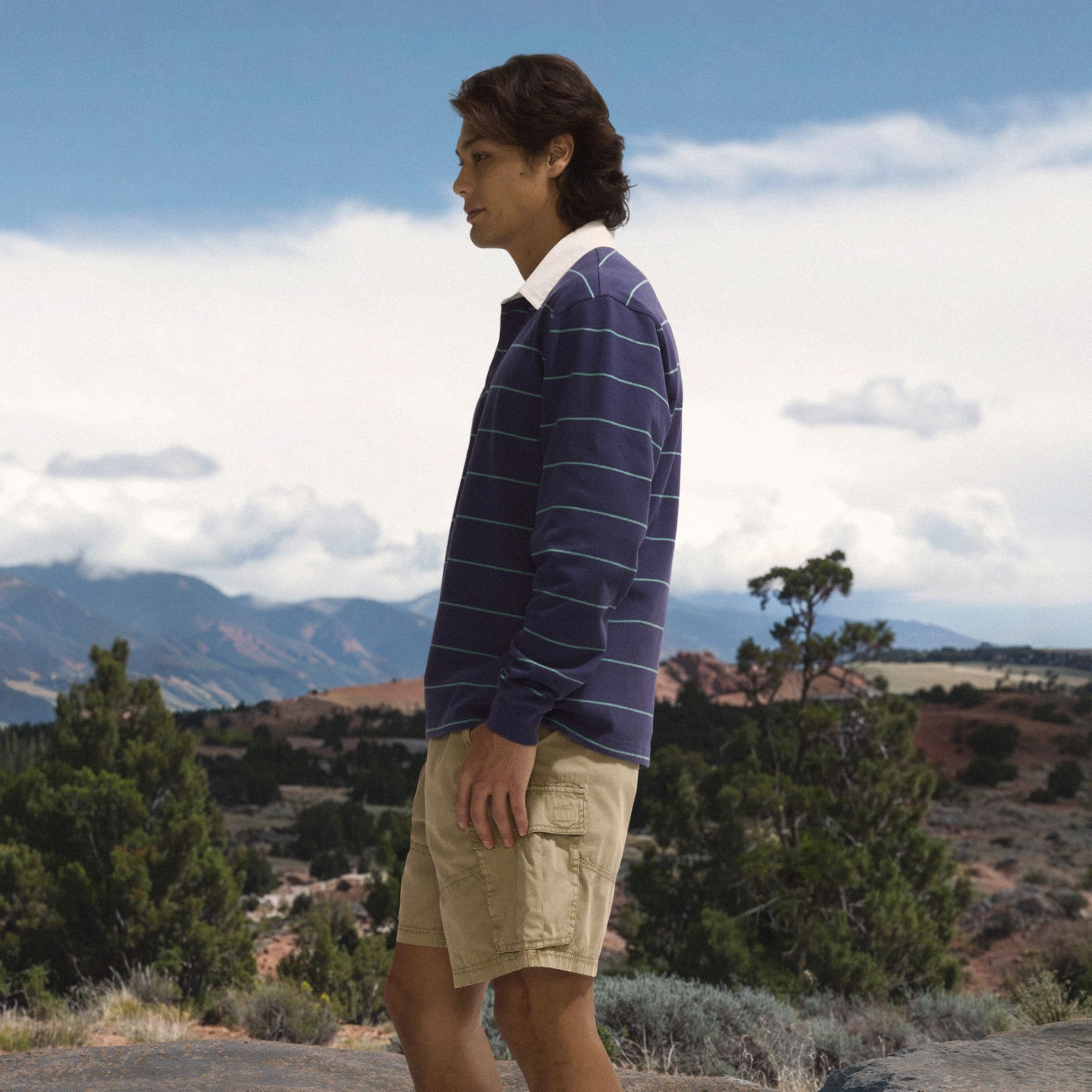 Alpine Design Men's Long Sleeve Rugby Tee product image