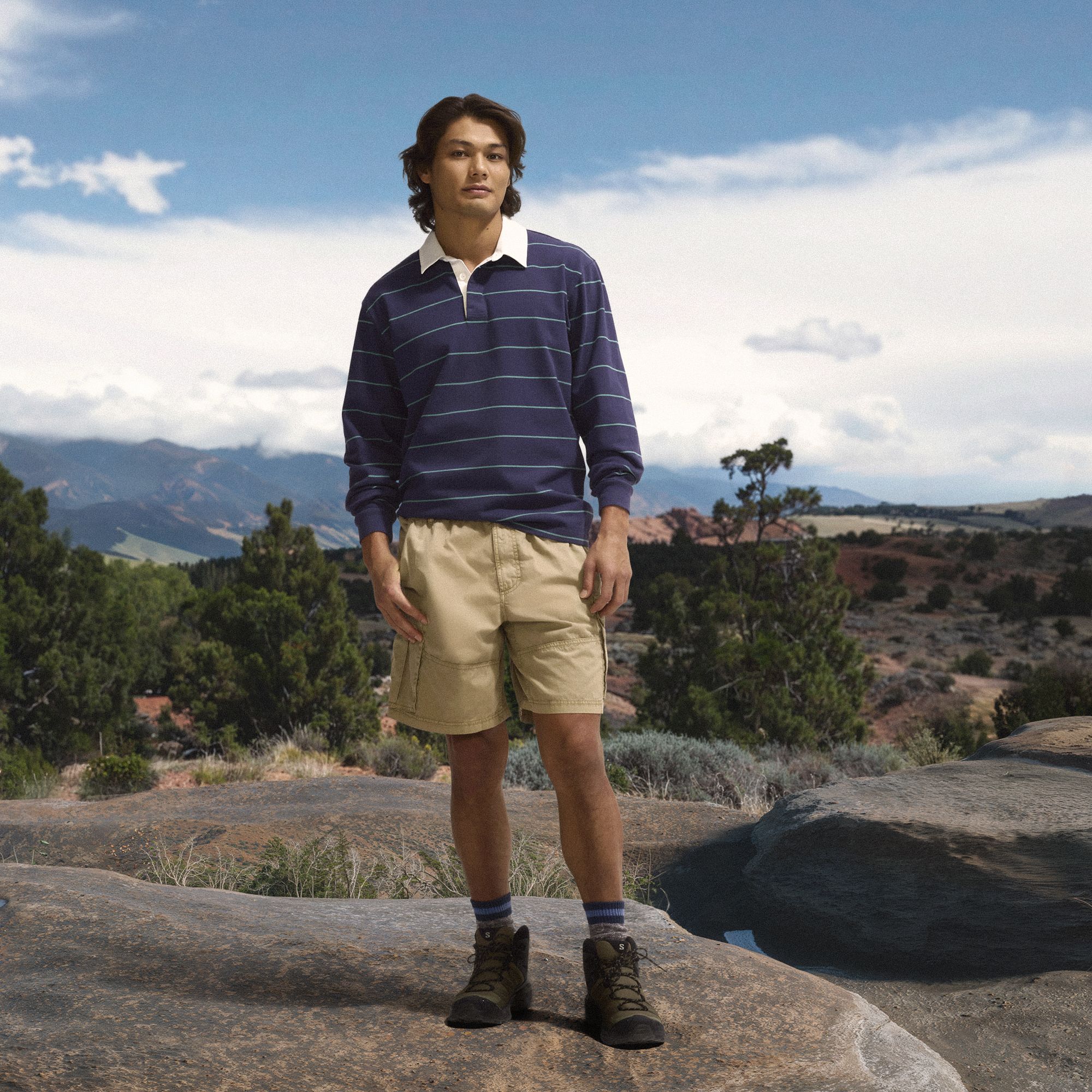 Alpine Design Men's Long Sleeve Rugby Tee product image