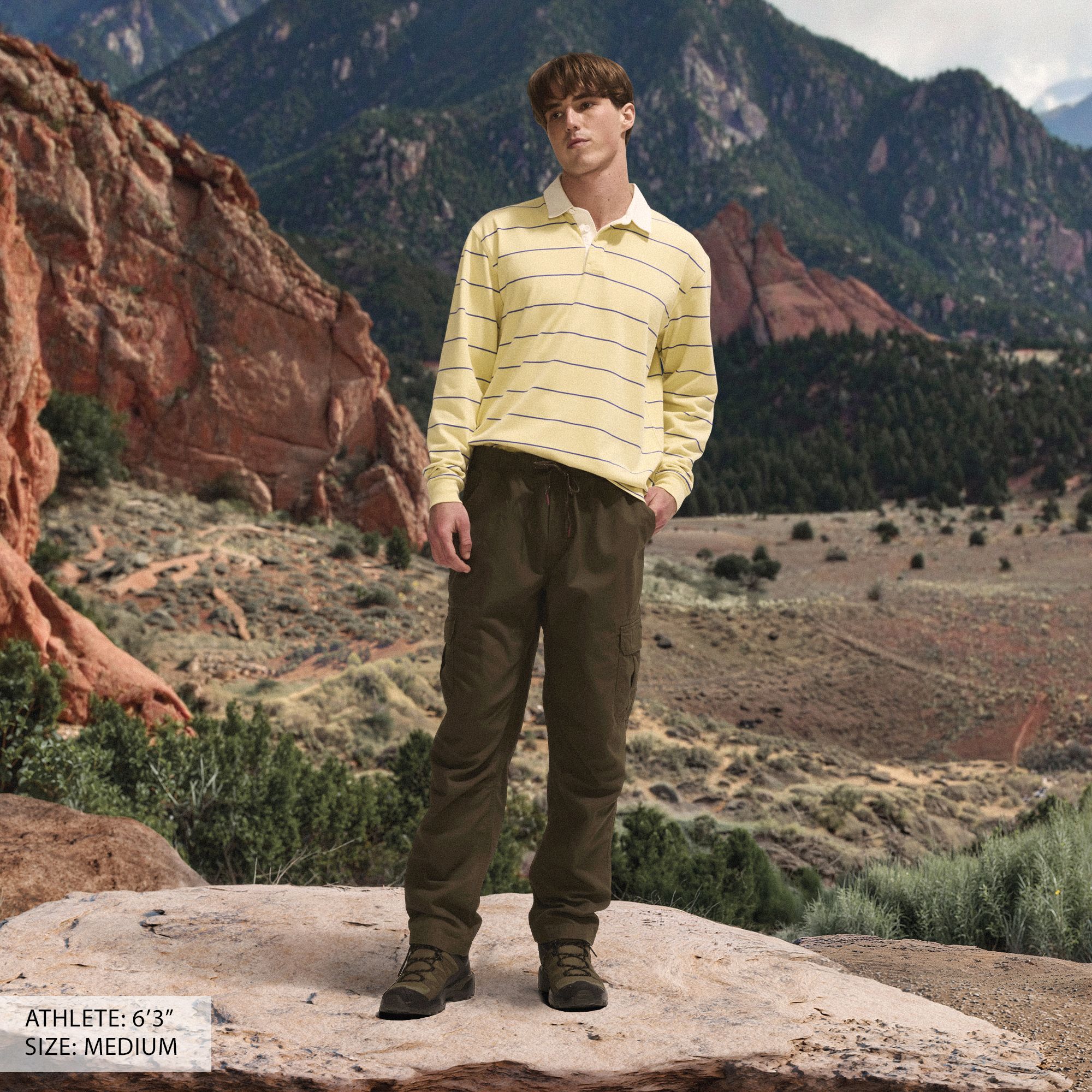 Alpine Design Men's Long Sleeve Rugby Tee product image