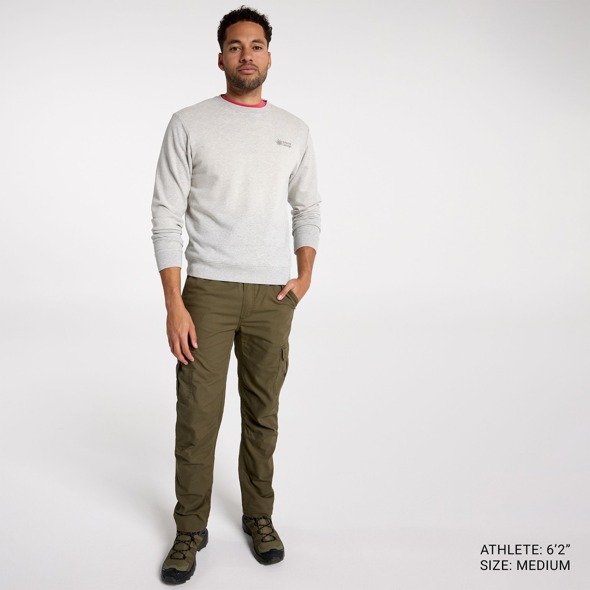 Alpine Design Men's French Terry Crew product image