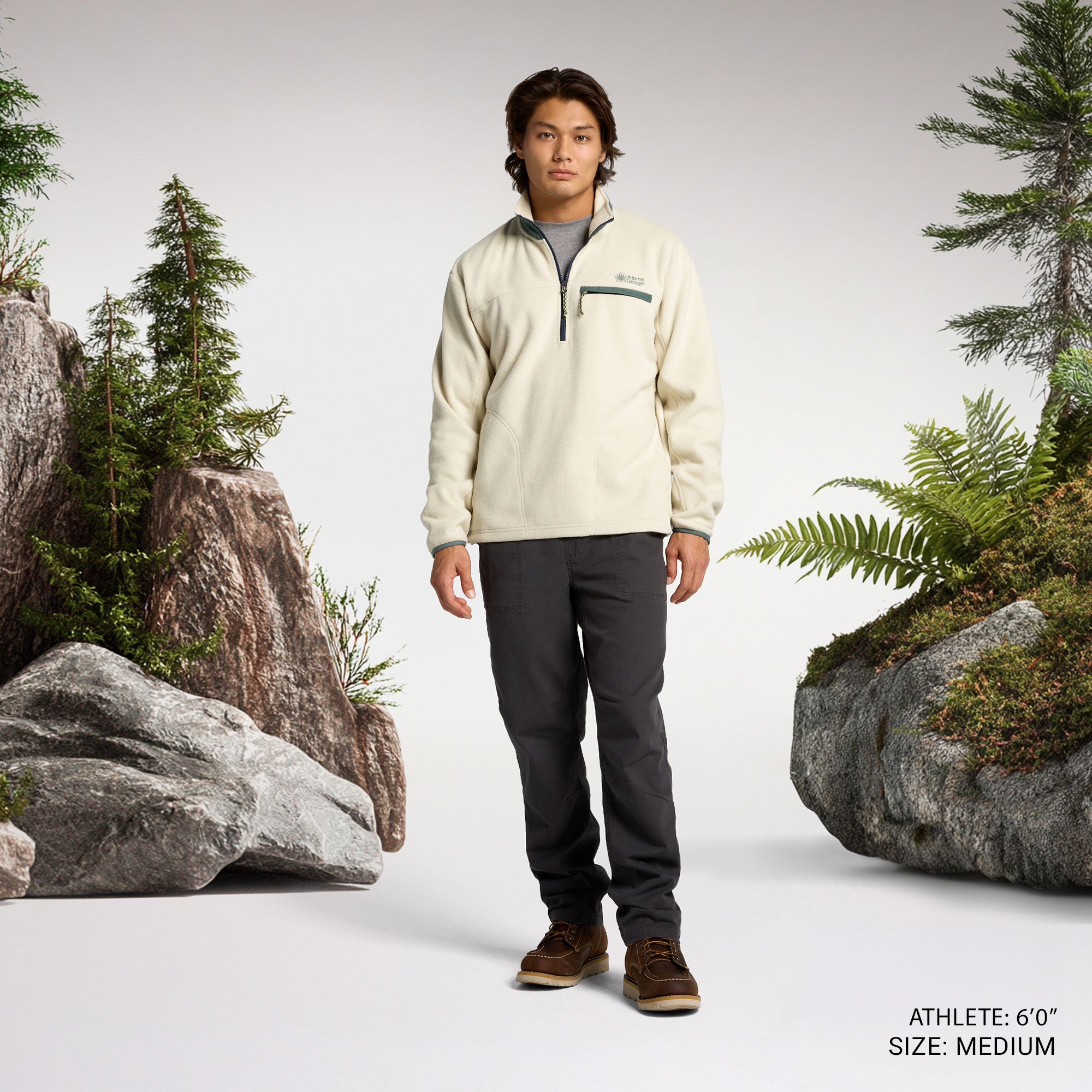 Alpine Design Men's Polar Fleece Half Zip product image