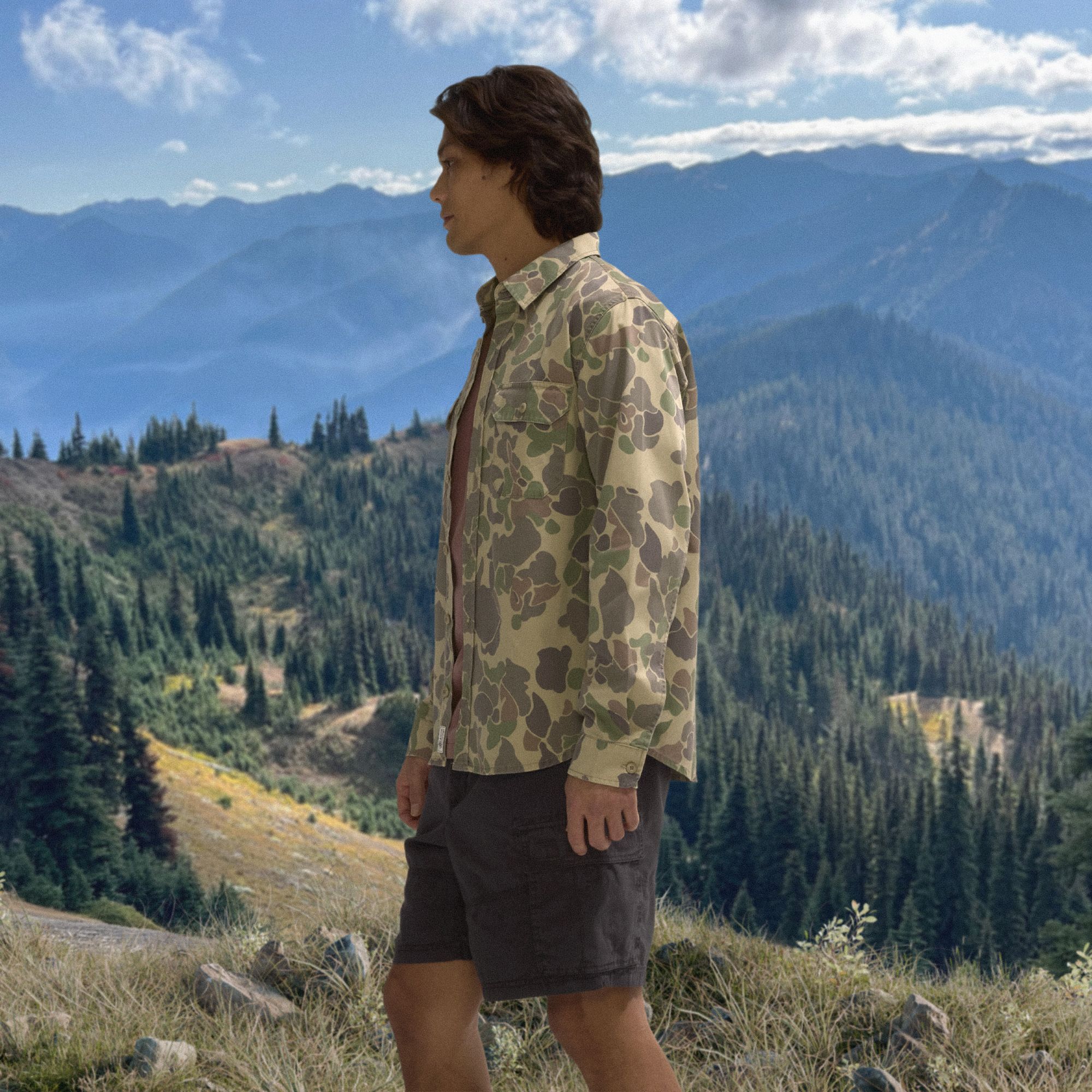 Alpine Design Men's Long Sleeve Woven Shirt product image