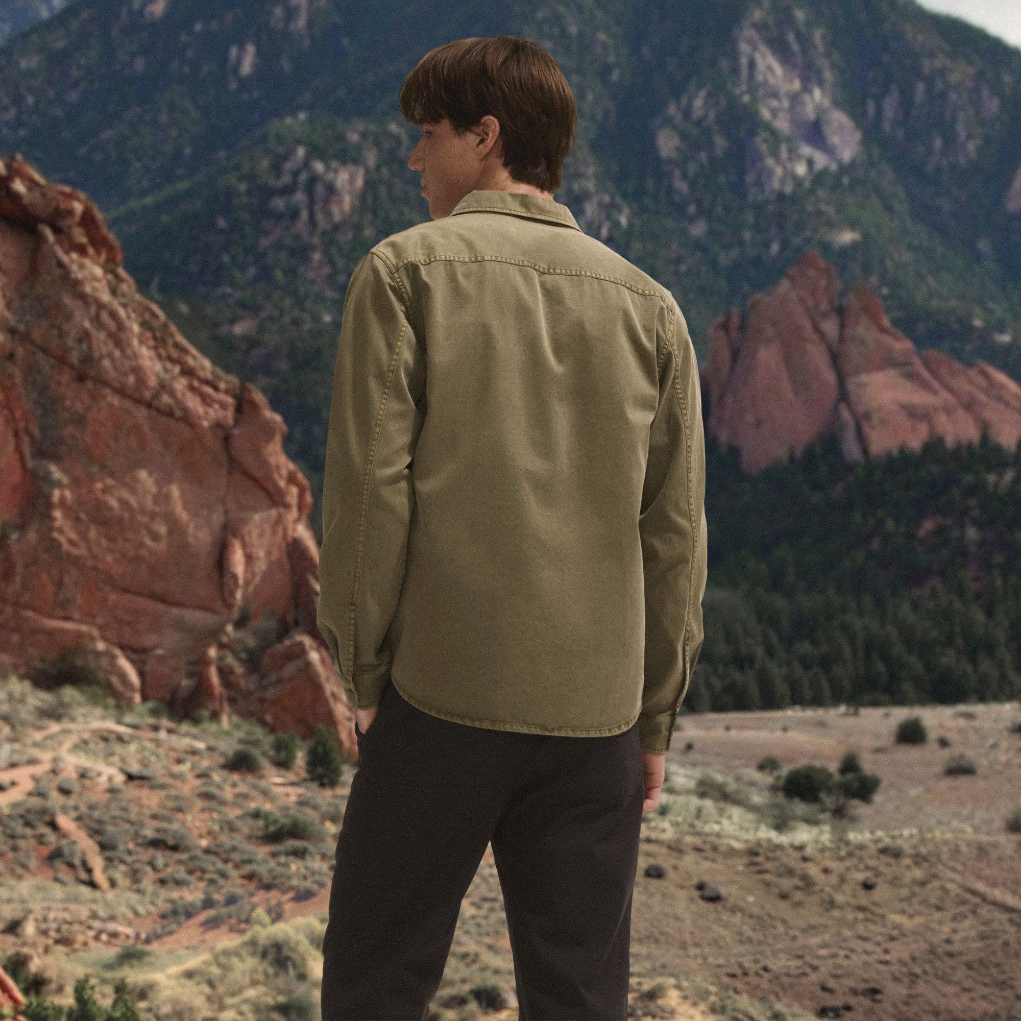 Alpine Design Men's Long Sleeve Woven Shirt product image