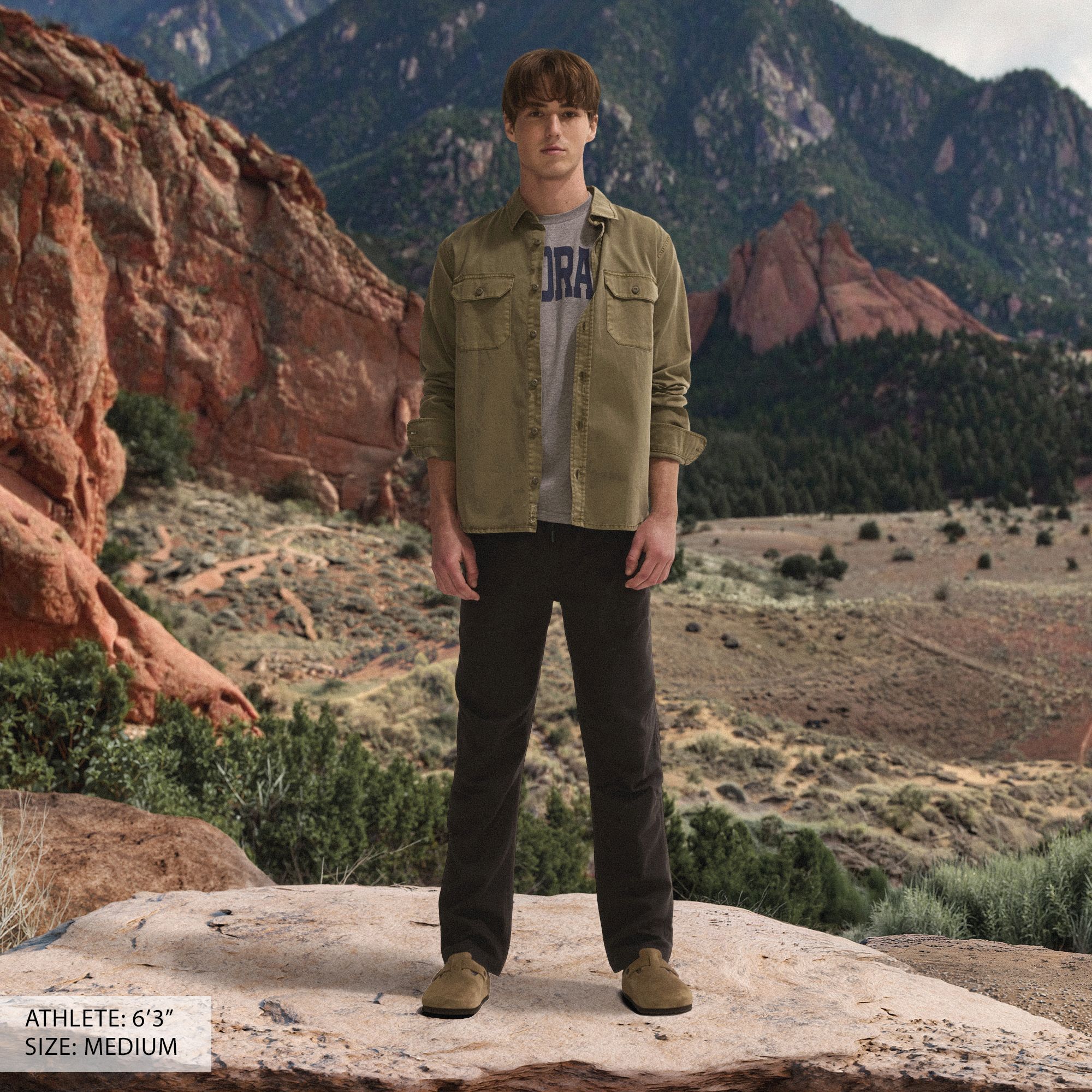 Alpine Design Men's Long Sleeve Woven Shirt product image