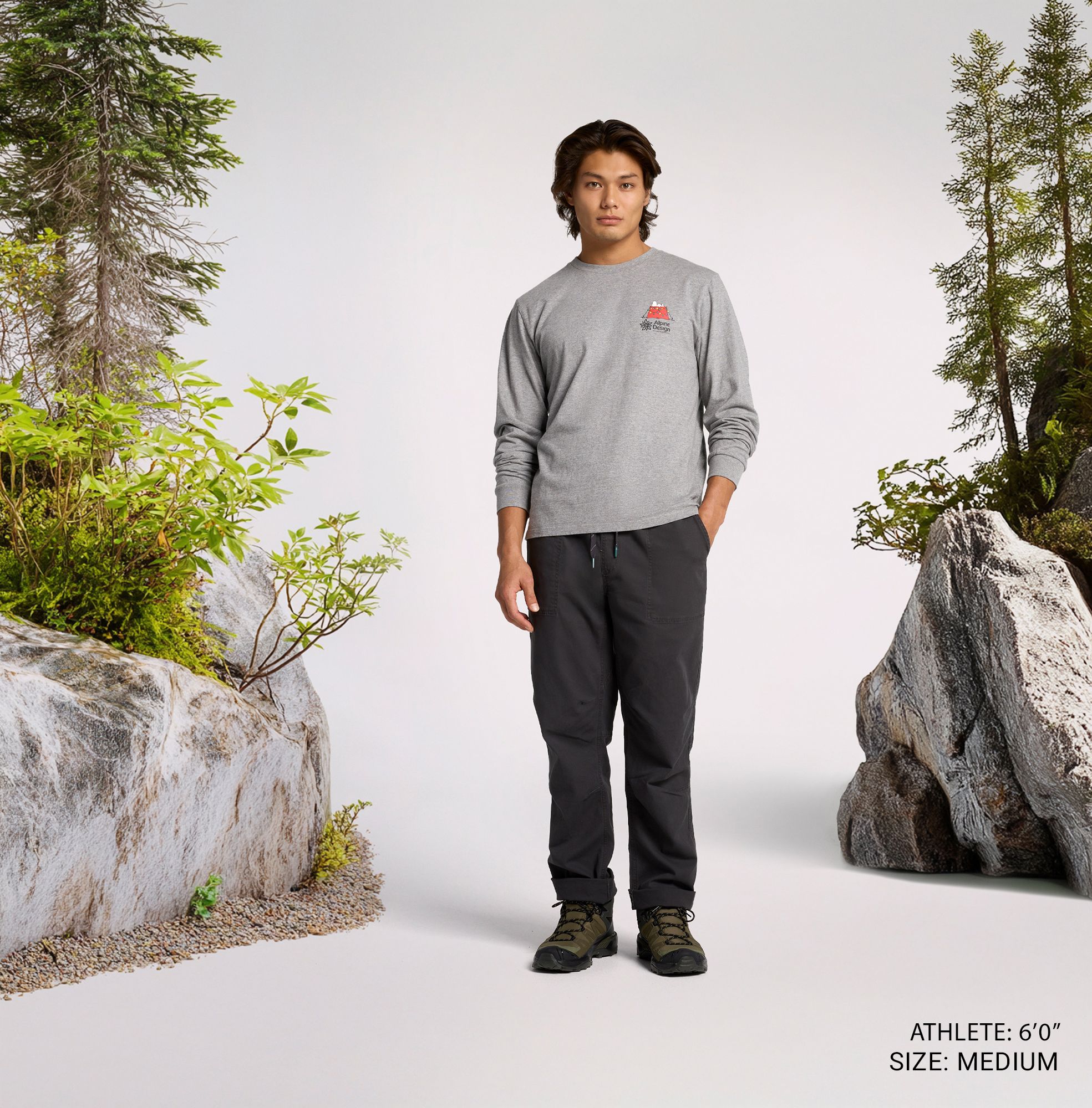 Alpine Design Men's Hike Peanuts Long Sleeve Tee product image