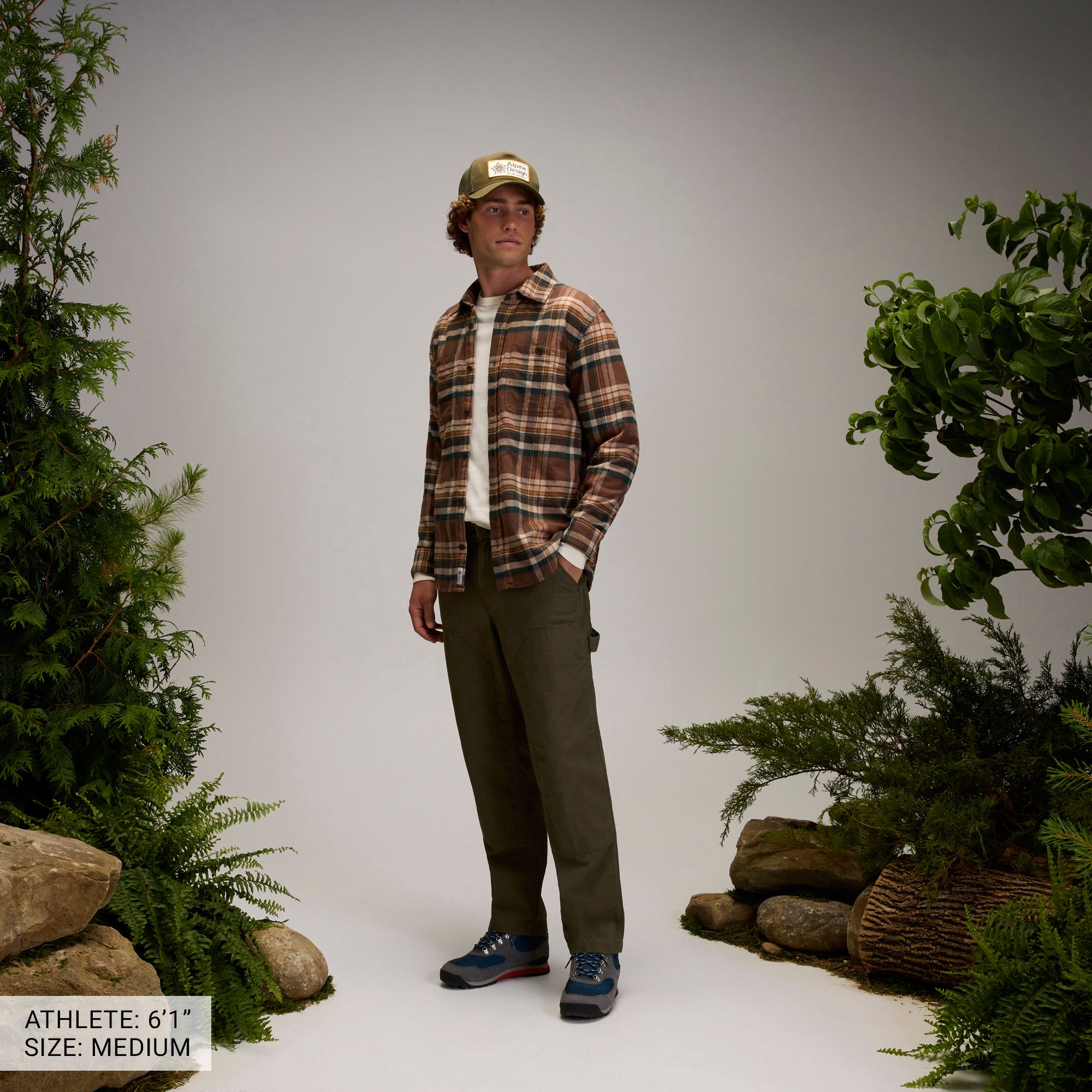 Alpine Design Men's Midweight Flannel product image