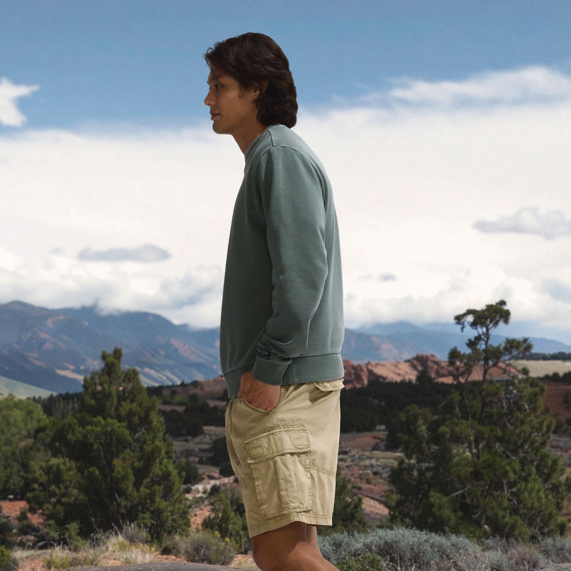 Alpine Design Men's Spring French Terry Crew product image