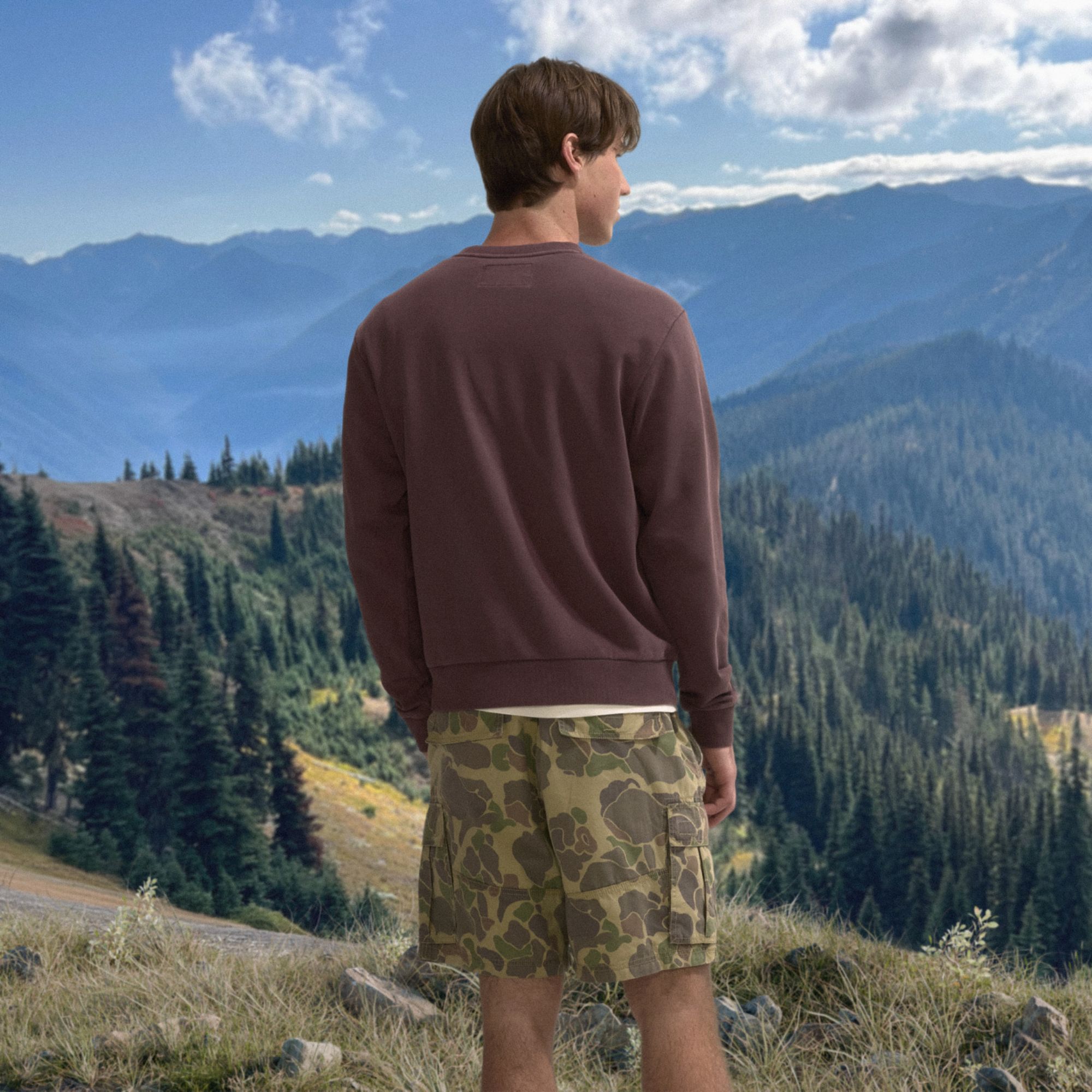 Alpine Design Men's Spring French Terry Crew product image
