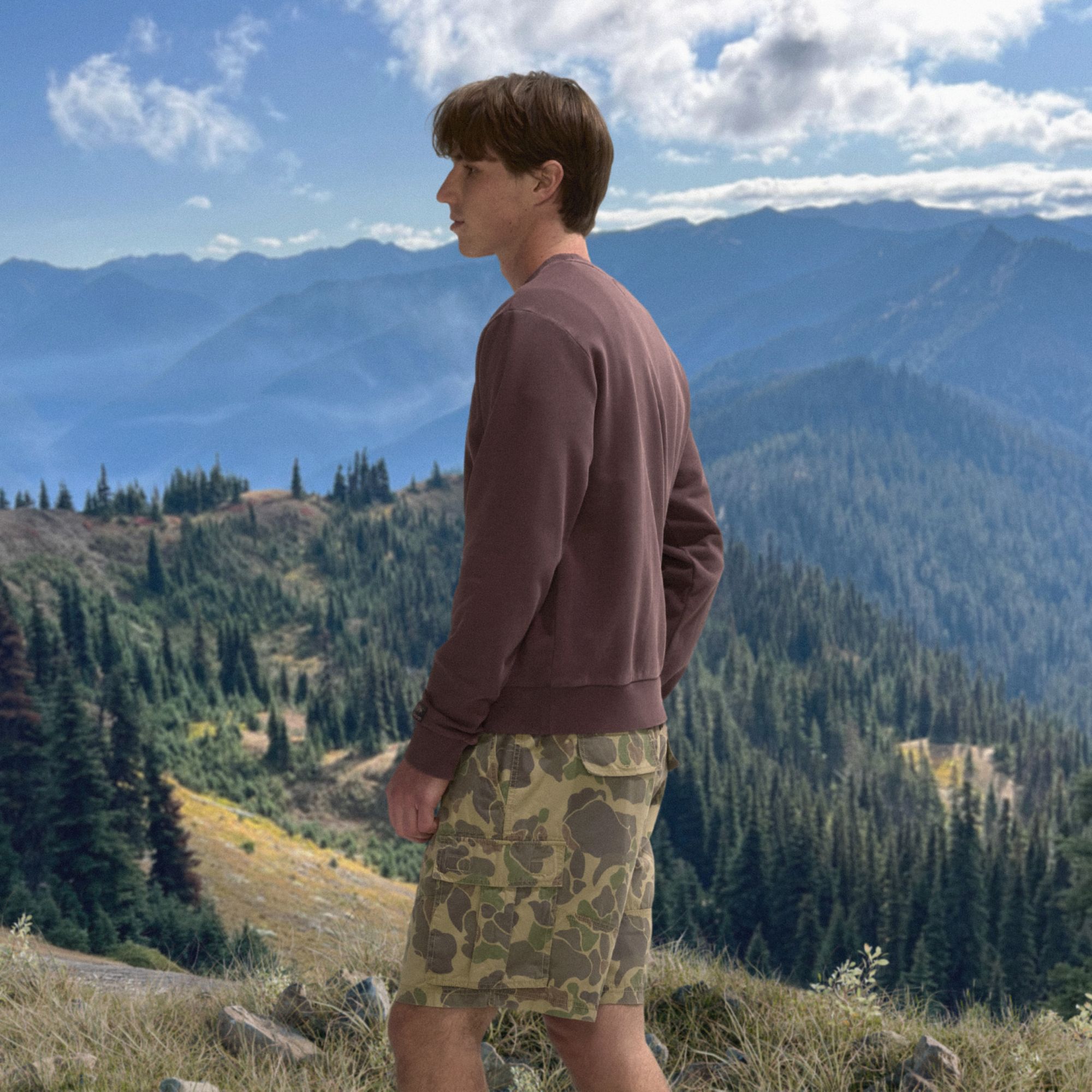 Alpine Design Men's Spring French Terry Crew product image