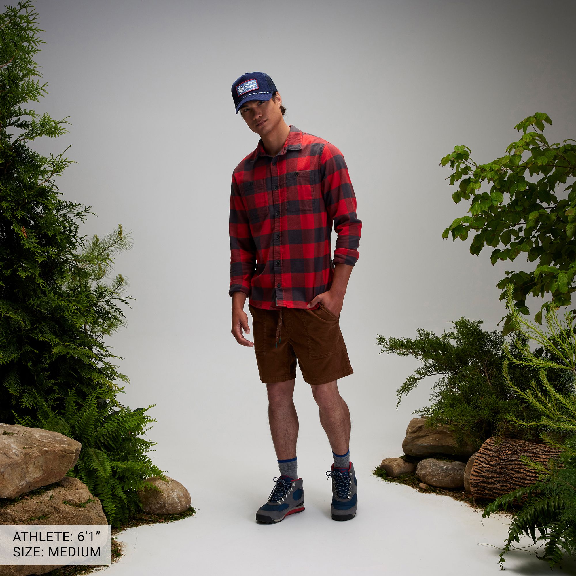 Alpine Design Men's Cord Cap Trucker Hat product image