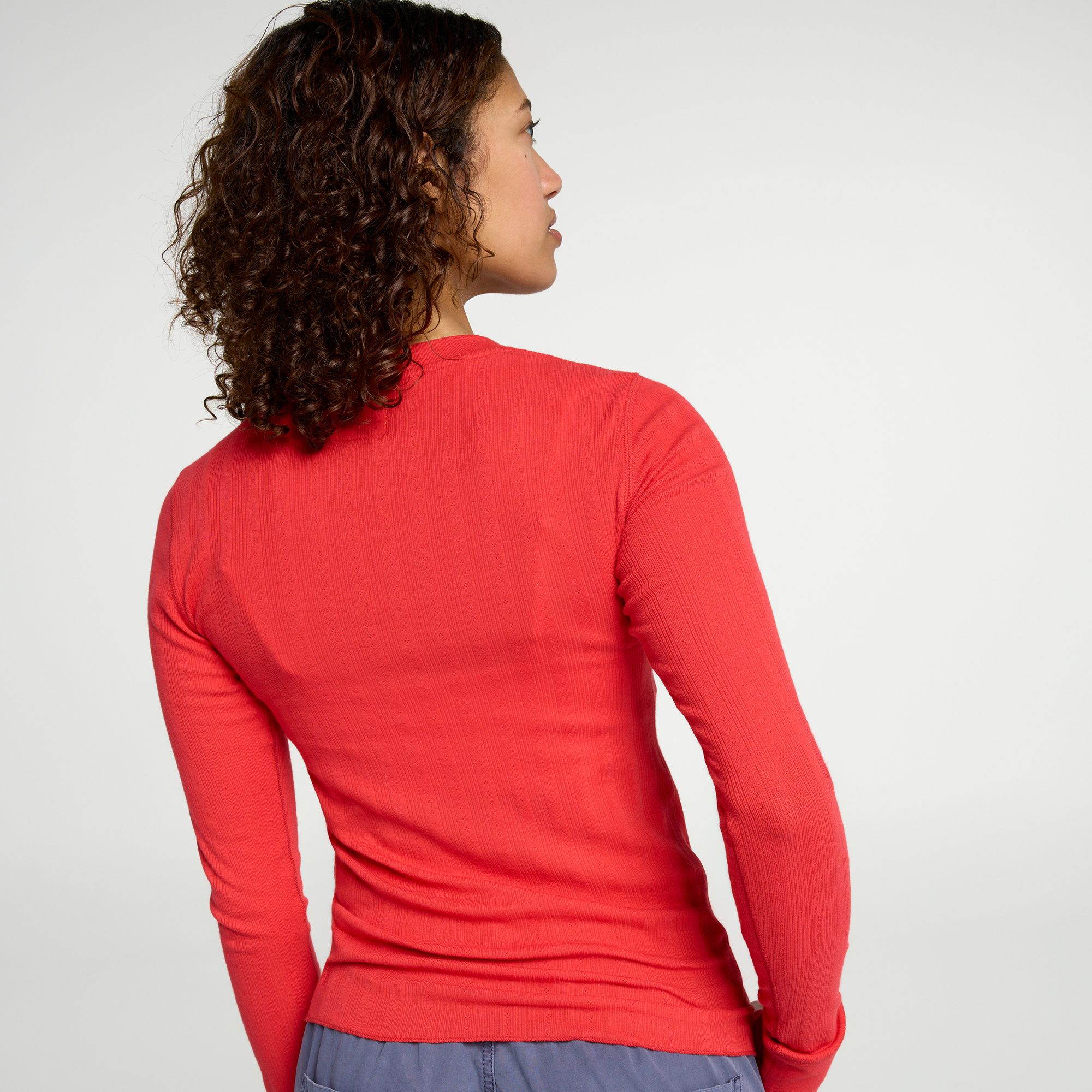 Alpine Design Women's Long Sleeve Pointelle Tee product image