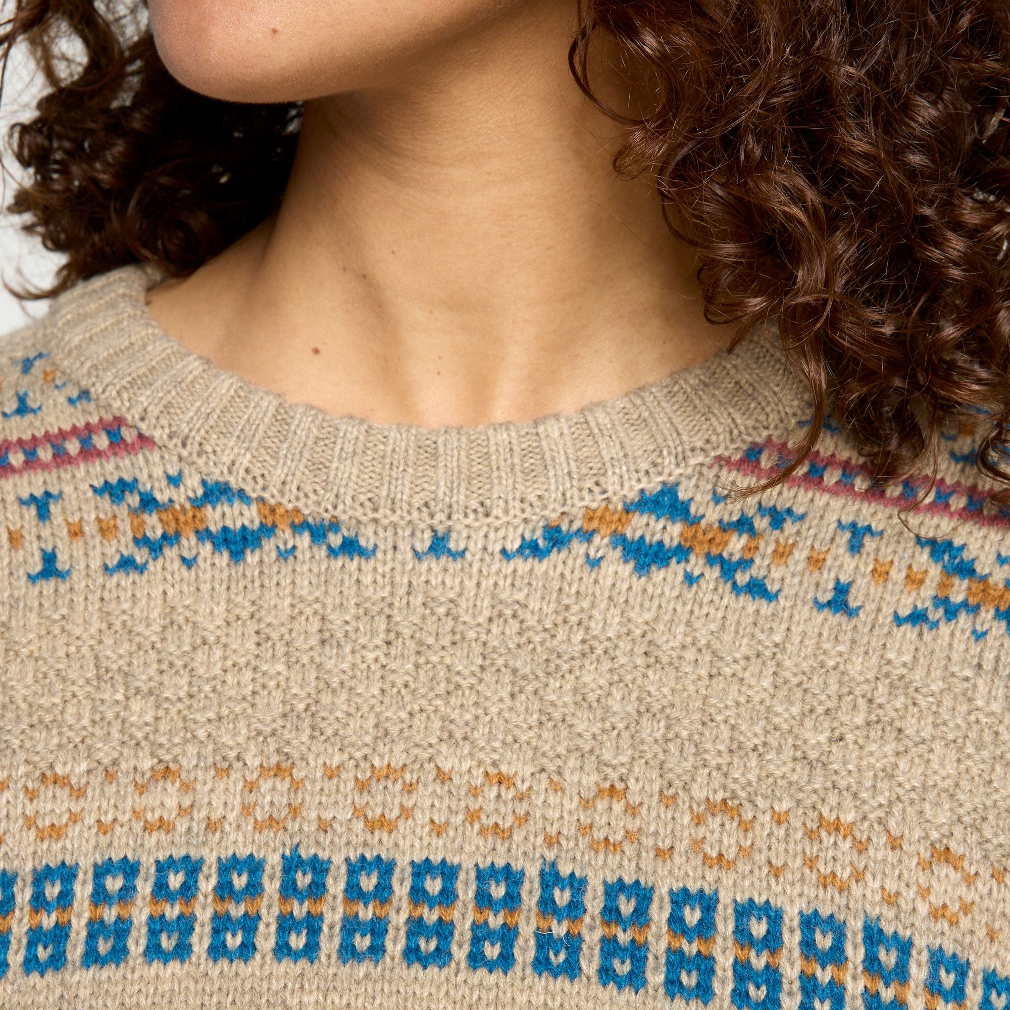 Alpine Design Women's Chainlink Pattern Sweater product image