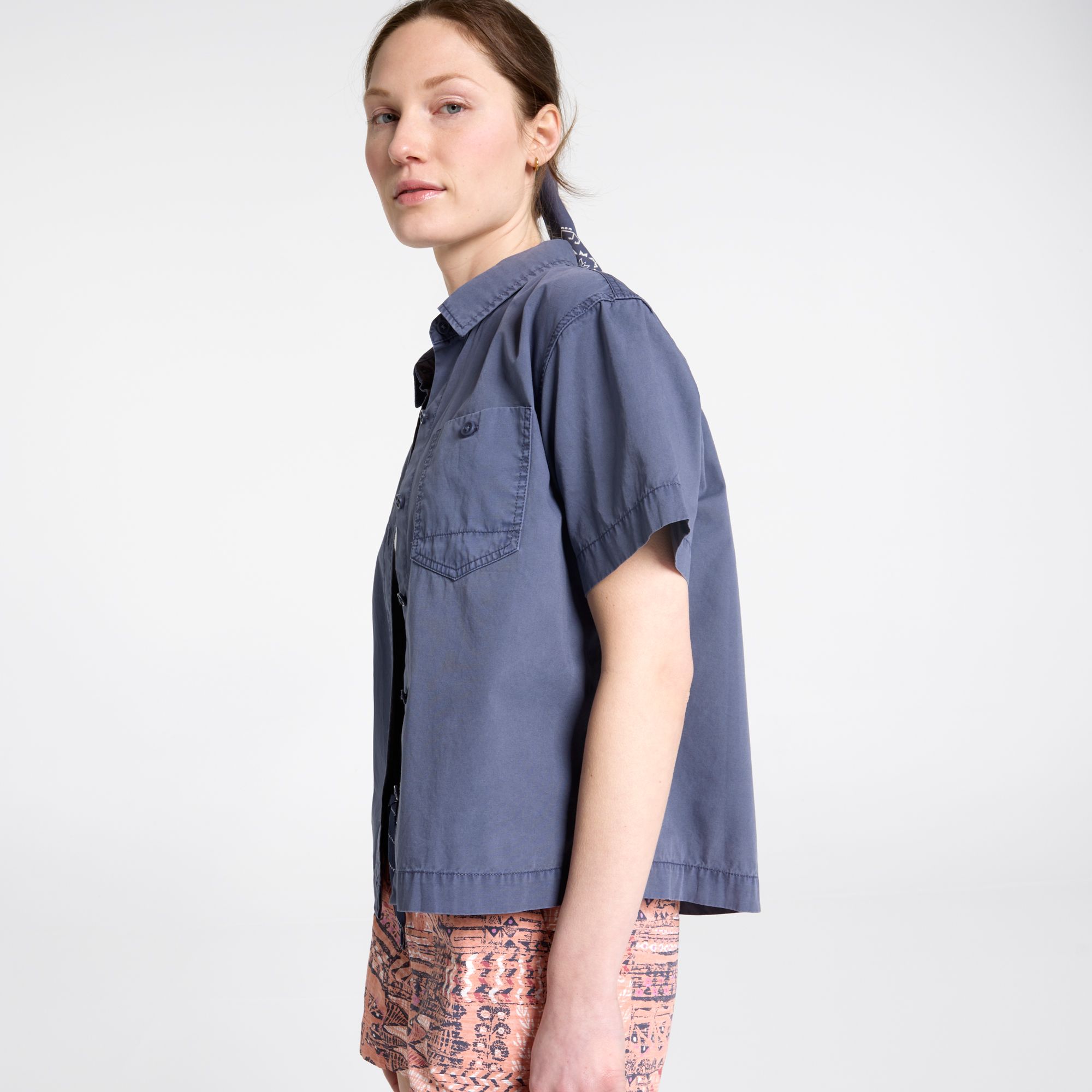 Alpine Design Women's Woven Short Sleeve Button Down product image