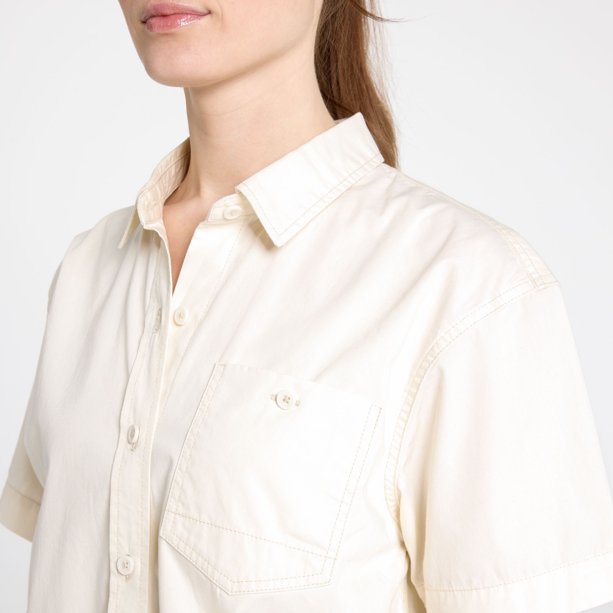 Alpine Design Women's Woven Short Sleeve Button Down product image