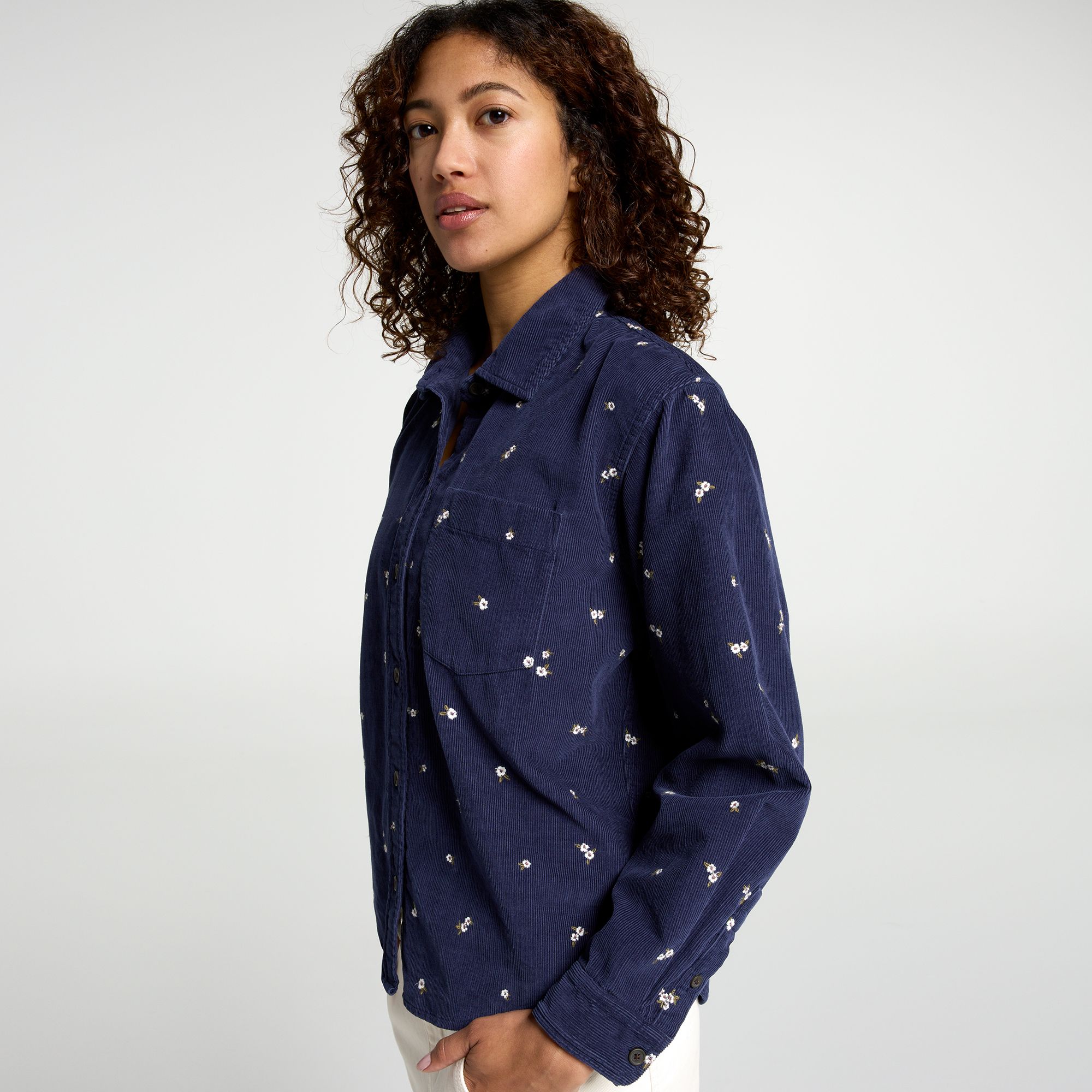 Alpine Design Women's Embroidered Cord Shirt product image