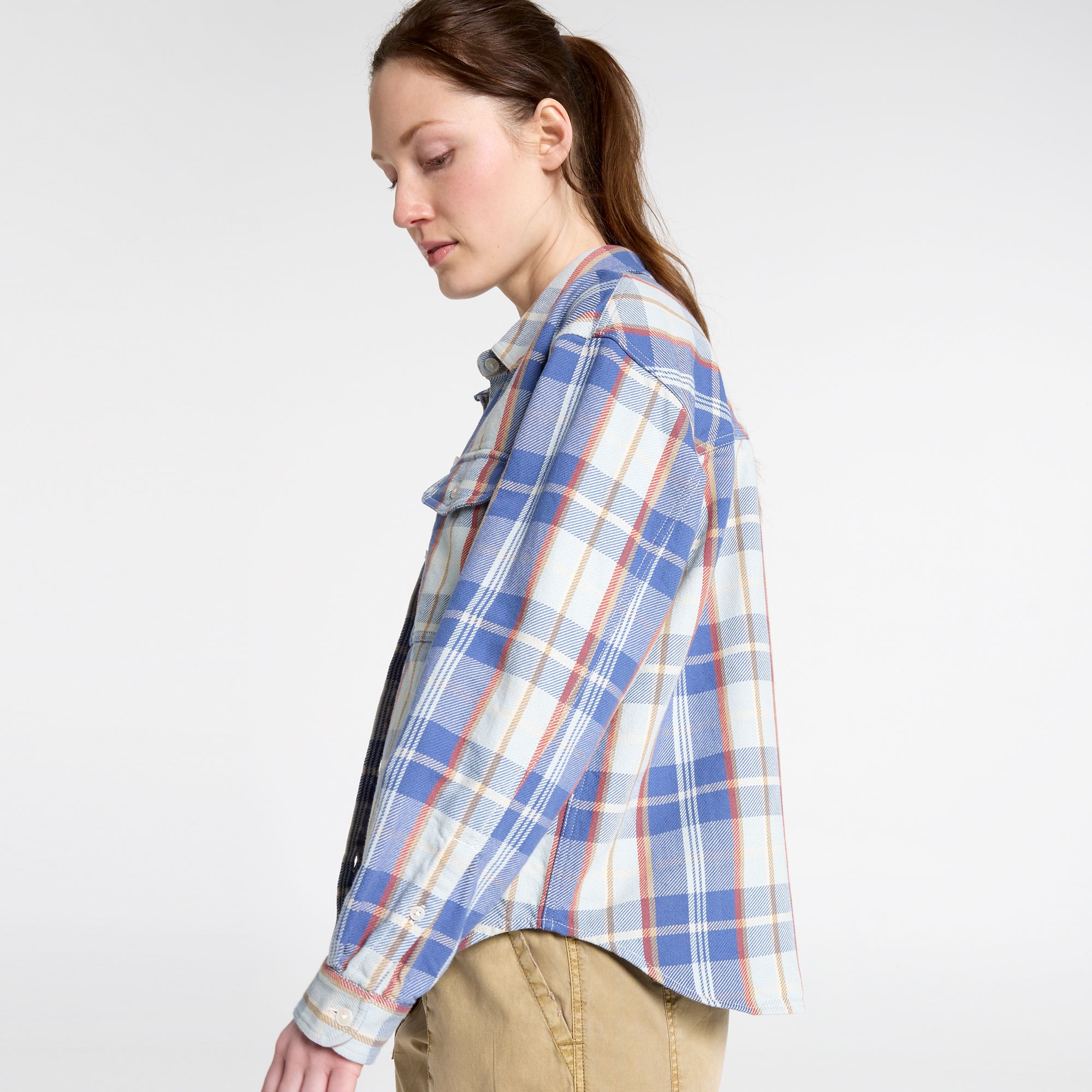 Alpine Design Women's Plaid Twill Long Sleeve Shirt product image