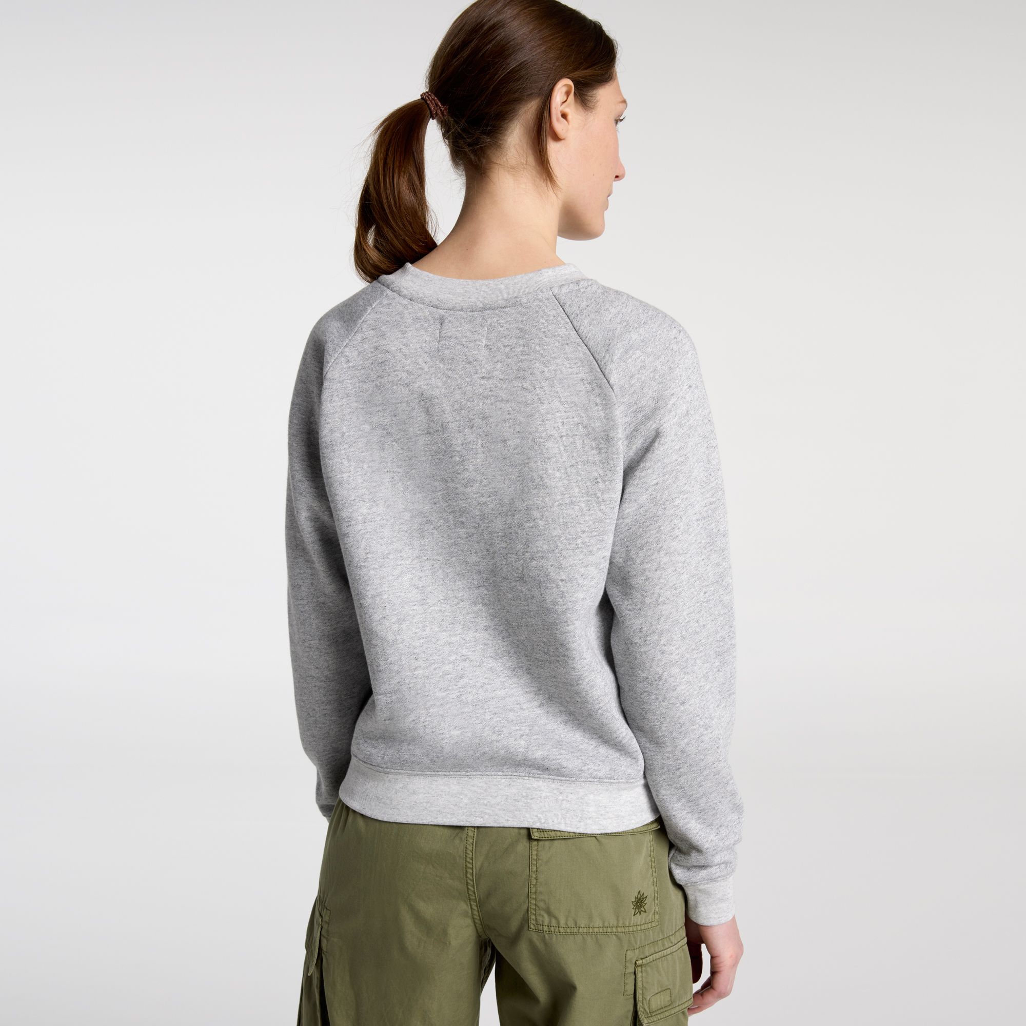 Alpine Design Women's Solid Fleece Crew Neck Sweatshirt product image