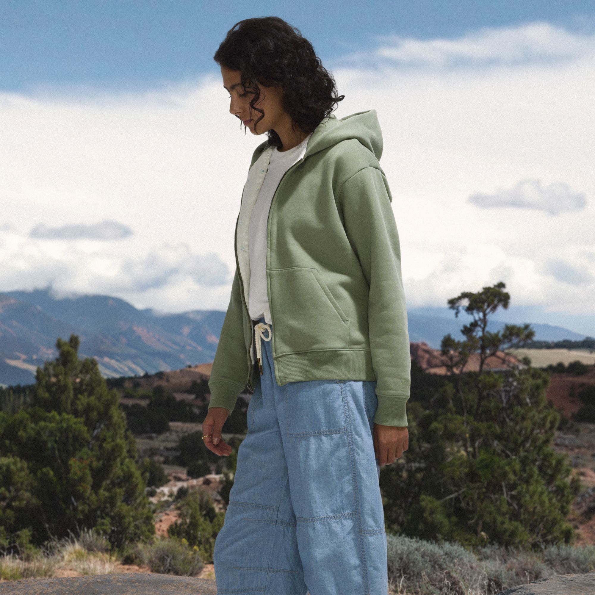 Alpine Design Women's Waffle Lined Full Zip Hoodie product image